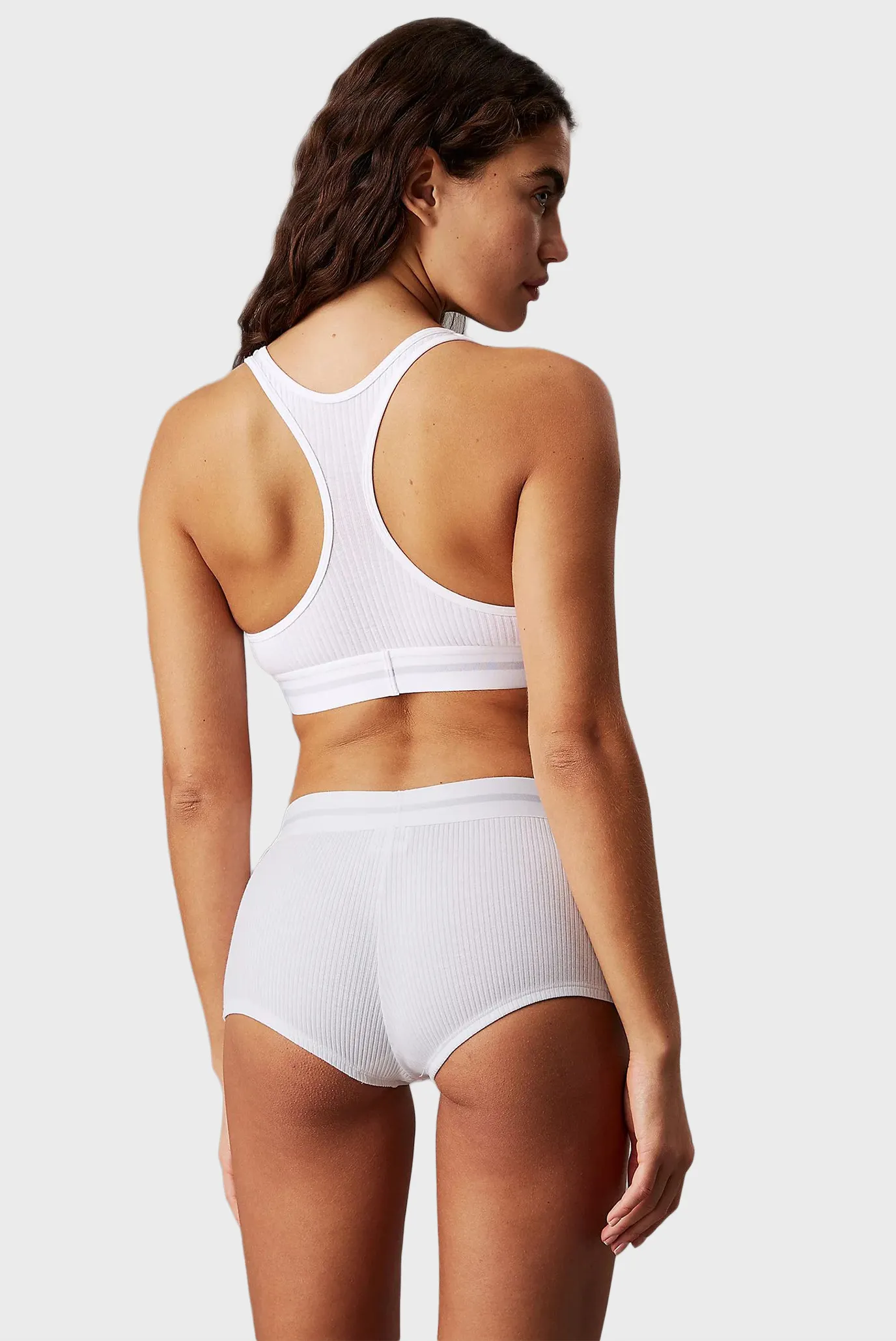 Женский белый топ LIGHTLY LINED BRALETTE 2