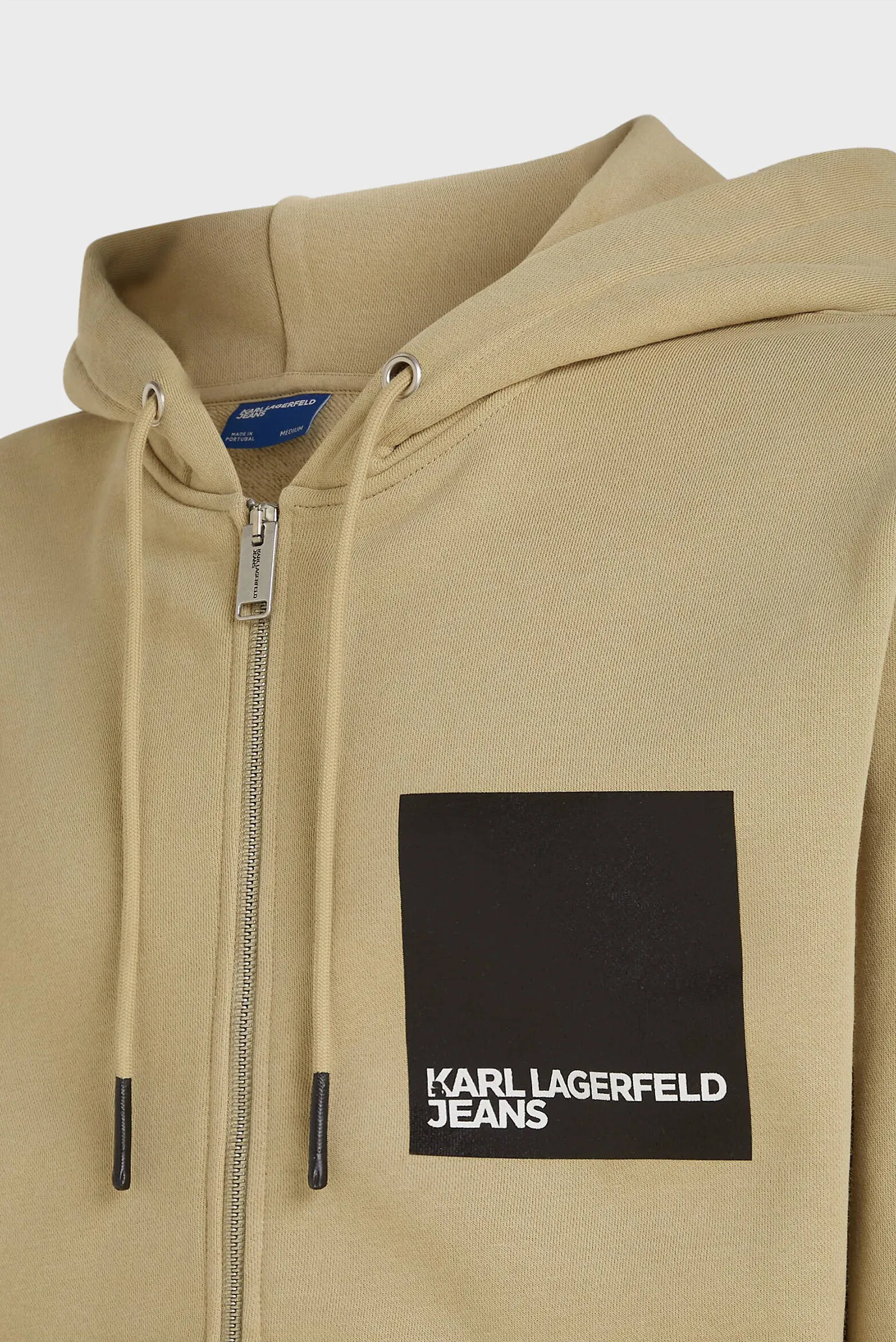 Мужское бежевое худи 5