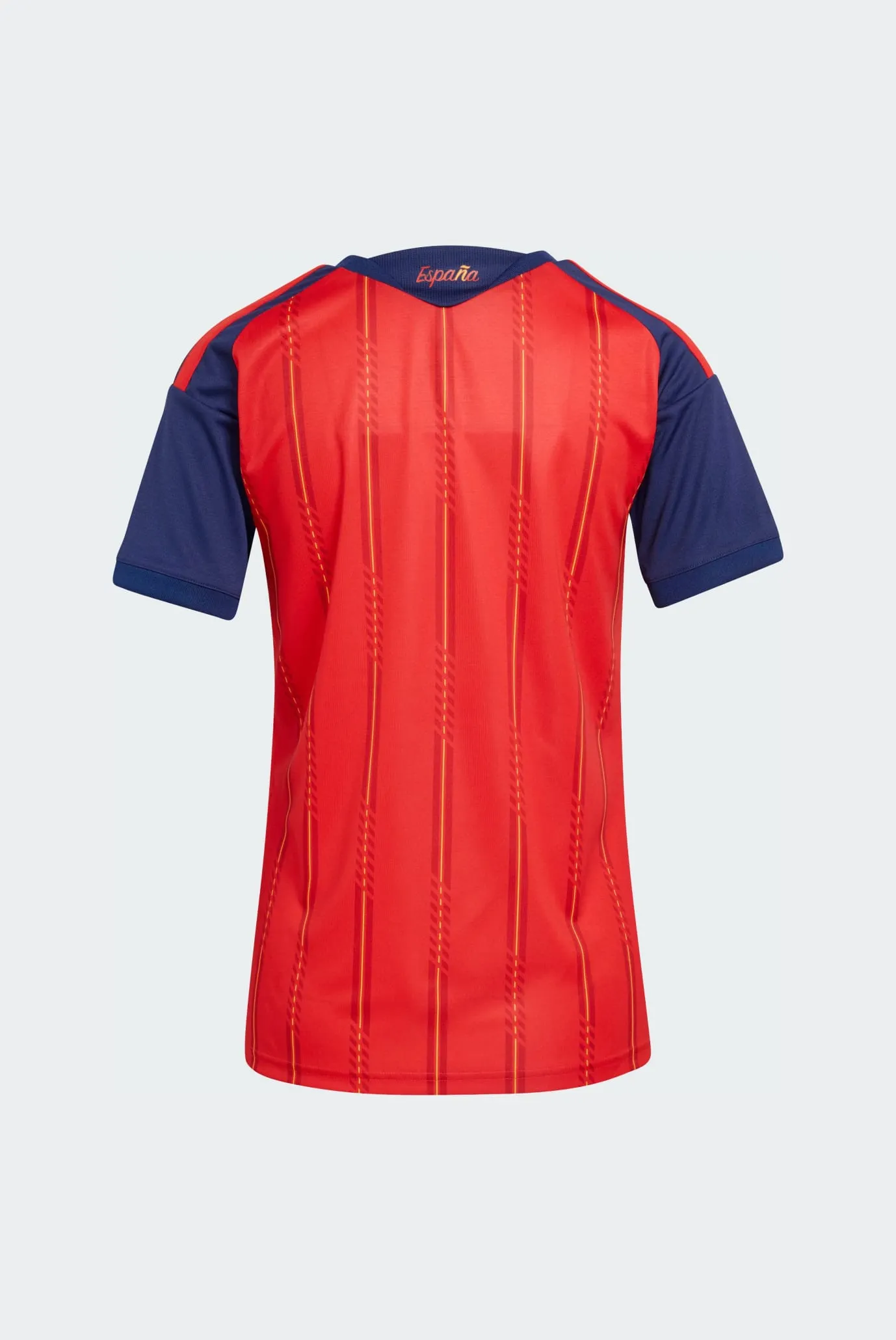 Жіноча червона футболка у смужку  Spain 26 Home Replica 2