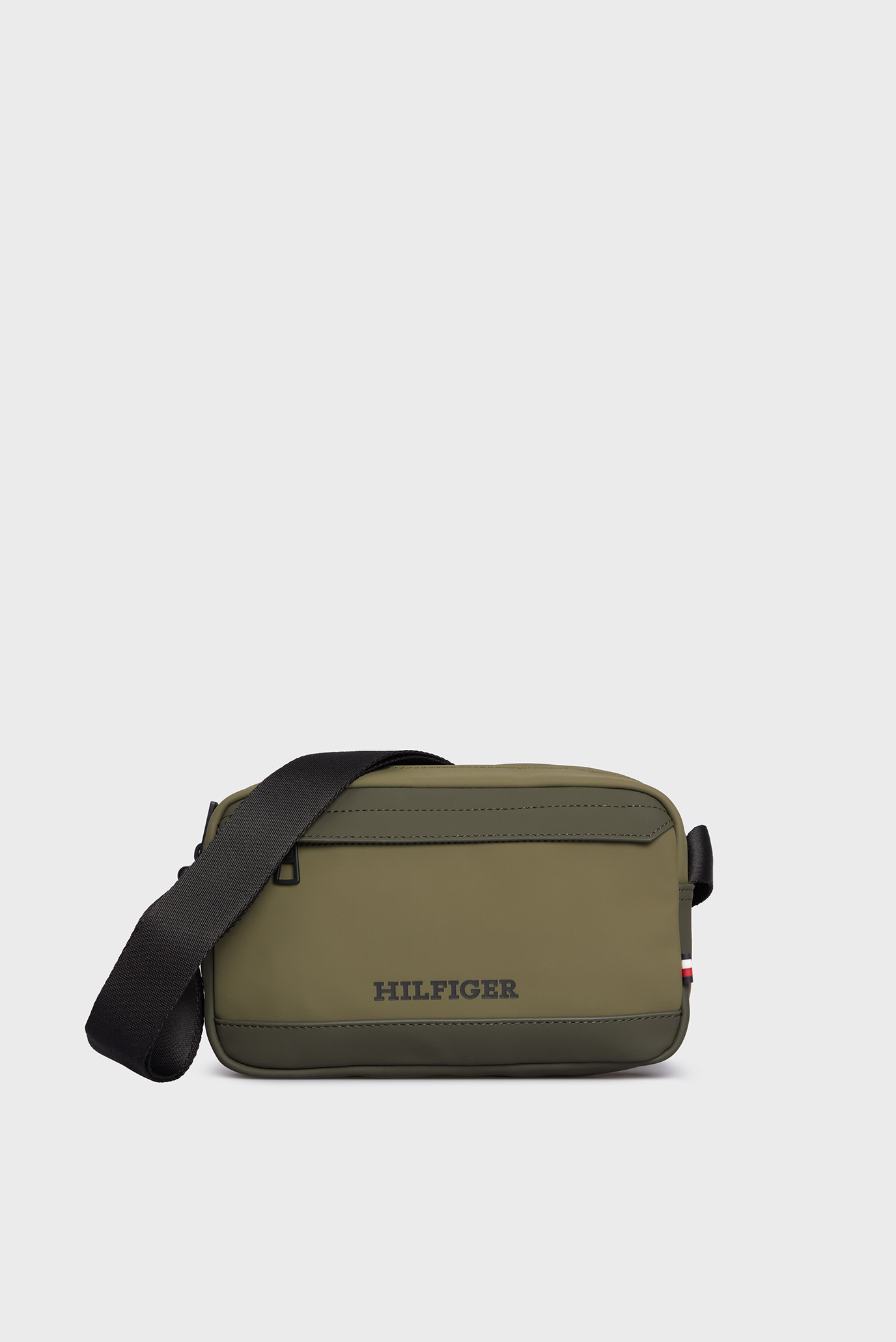 Мужская зеленая сумка TH MONOTYPE PU CAMERA BAG 1