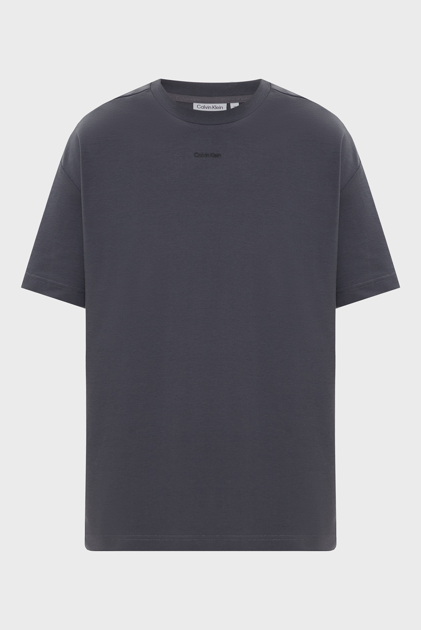 Мужская темно-серая футболка NANO LOGO INTERLOCK T-SHIRT 1