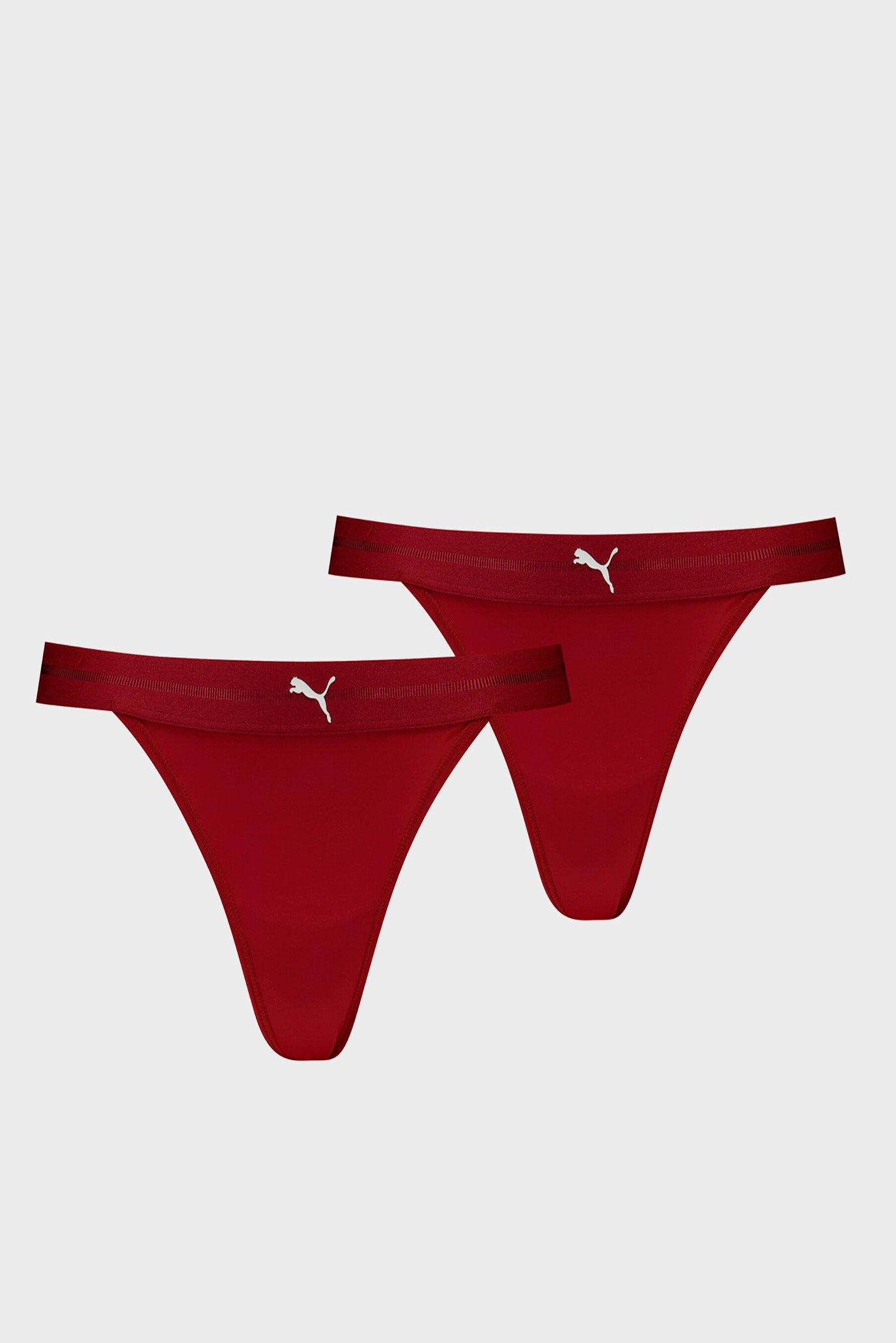 Женские красные трусики (2 шт) PUMA Women's String Thongs 2 pack 1