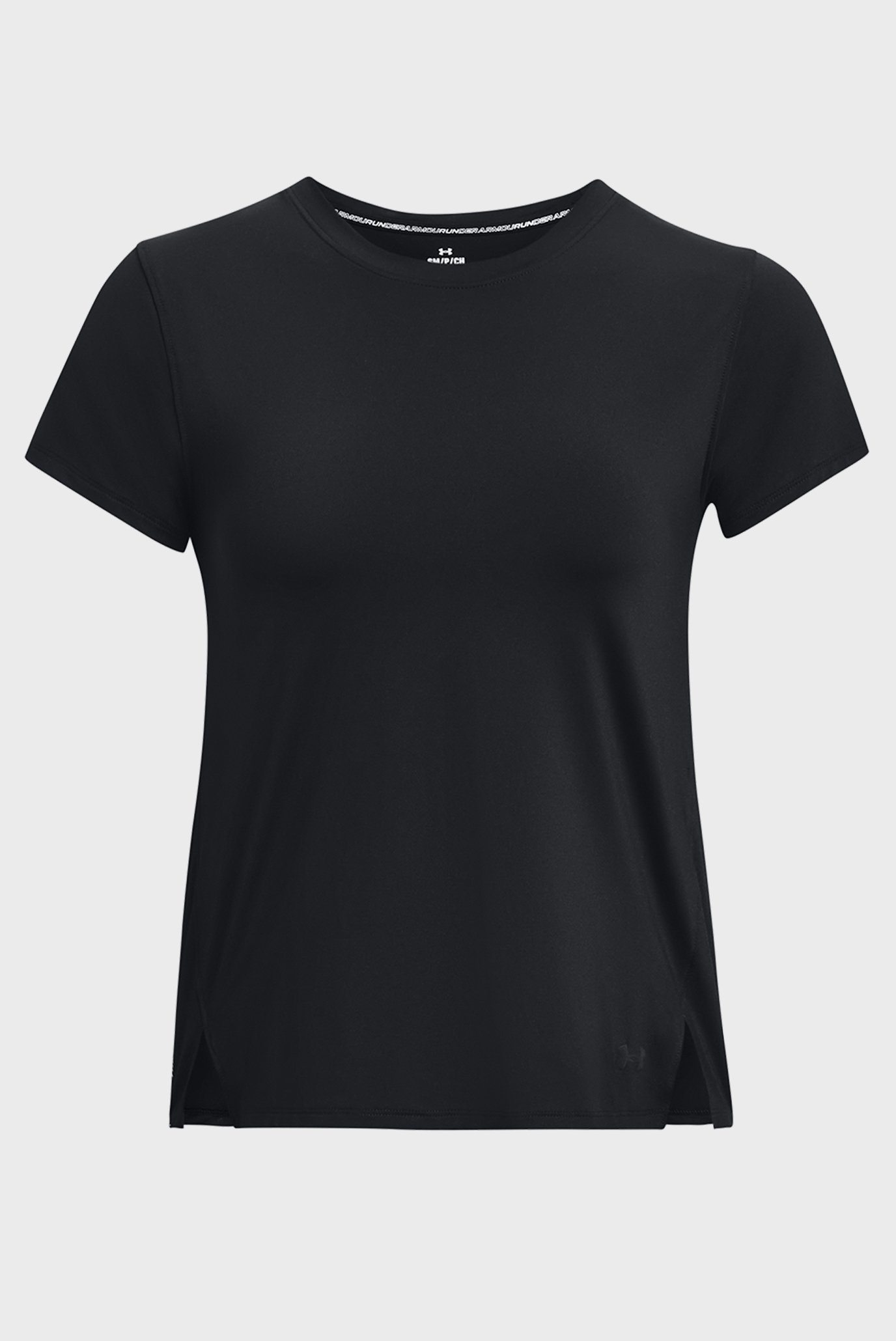Женская черная футболка UA Iso-Chill Laser Tee 1