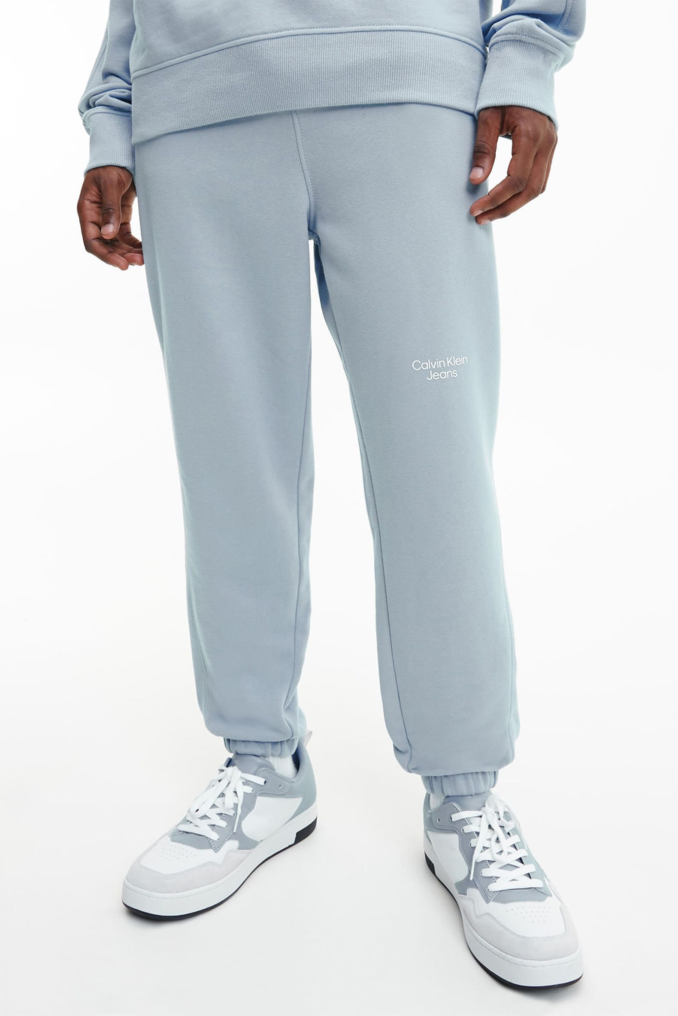 Чоловічі блакитні спортивні штани STACKED LOGO HWK PANT 1