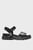 Жіночі чорні шкіряні сандалі ZERØGRAND Criss Cross Sandal