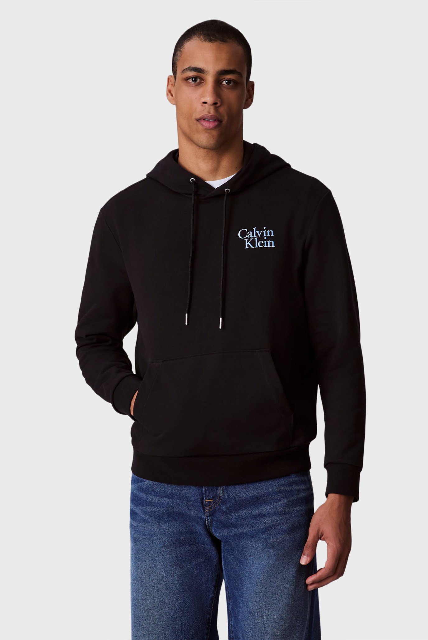 Мужское черное худи 350TERRY Черный M Calvin Klein Jeans LV04RC295G Мужское черное худи 350TERRY Черный M Calvin Klein Jeans LV04RC295G