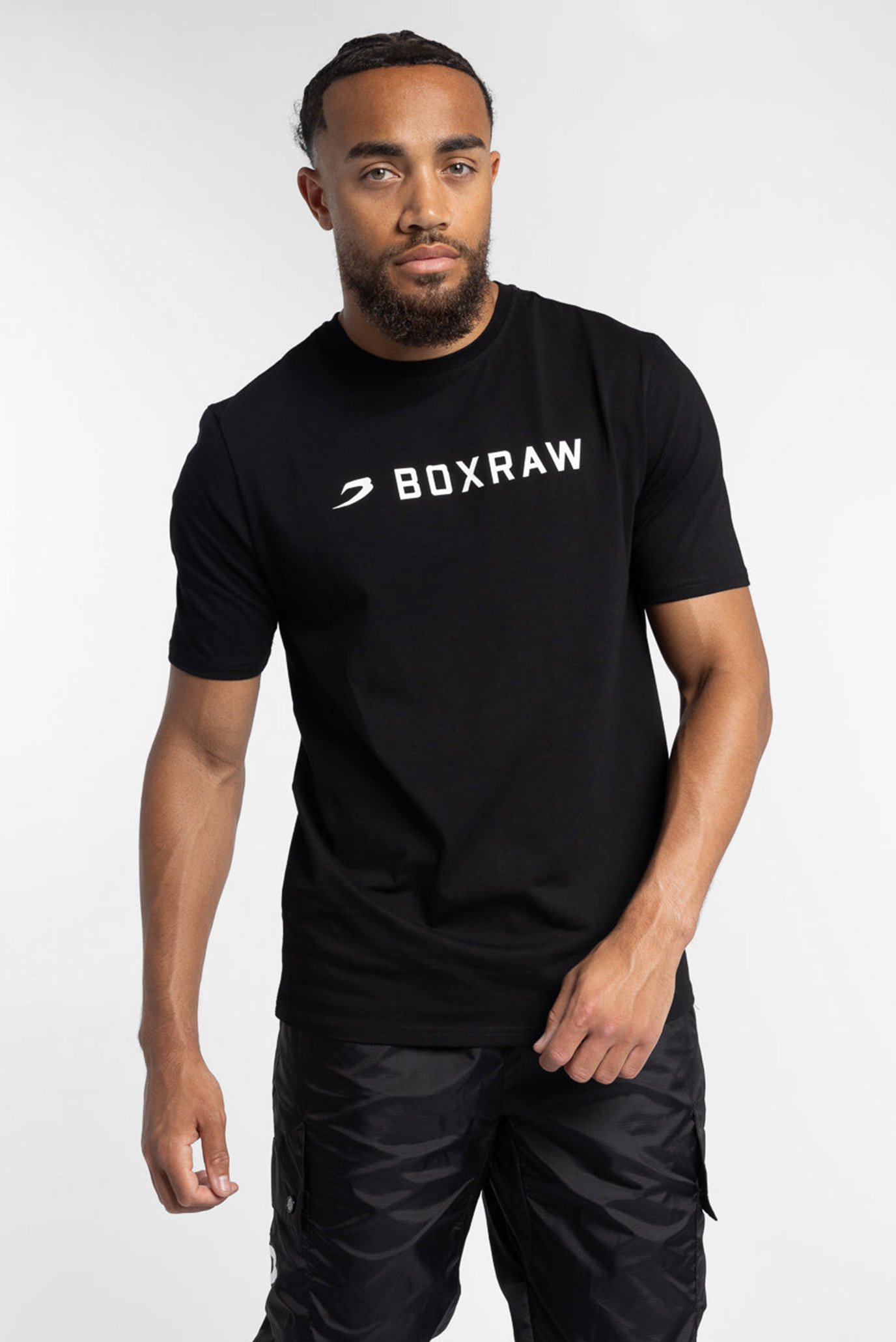 Чоловіча чорна футболка A.B.C 1