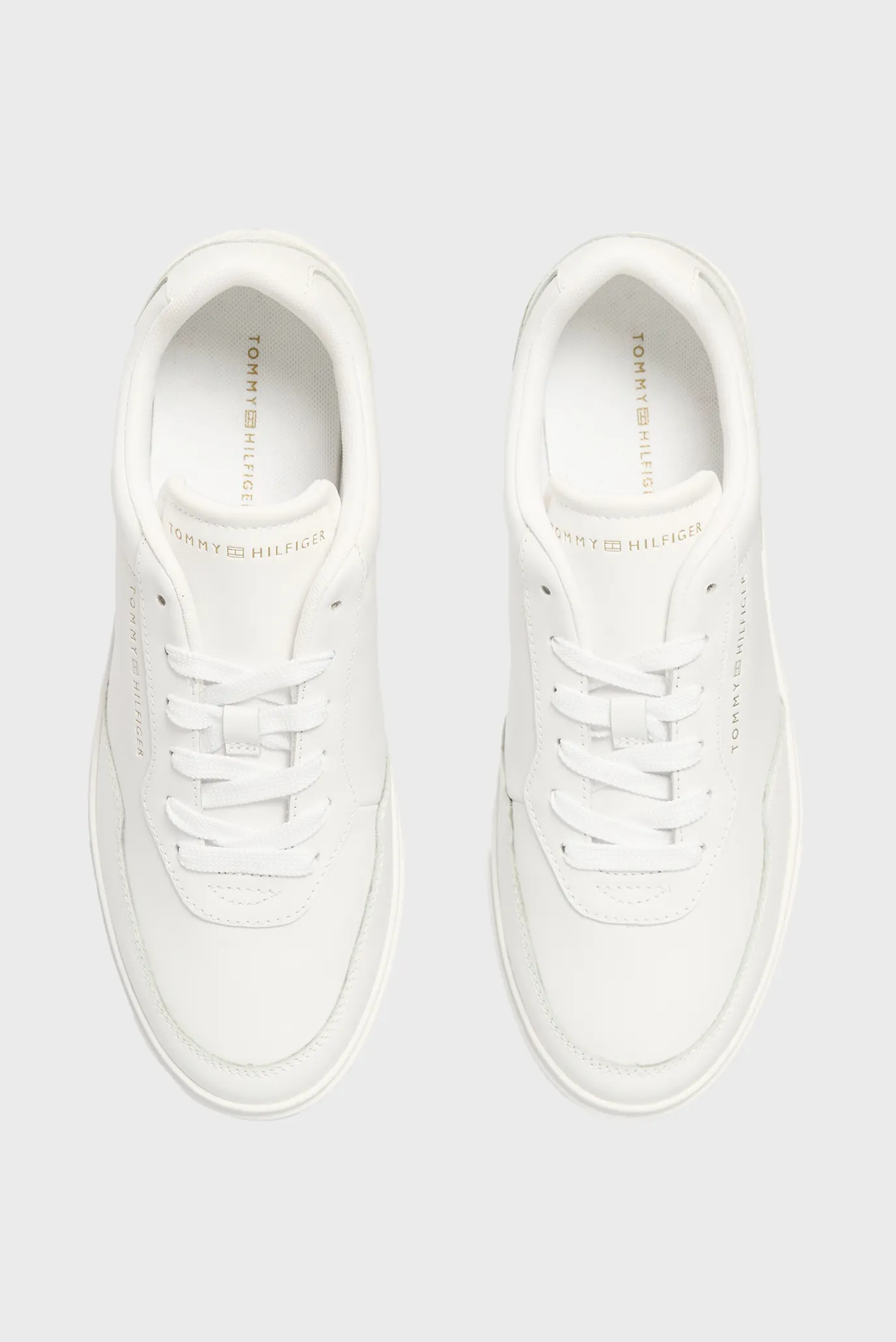 Жіночі білі шкіряні снікерси CASUAL CUPSOLE 4