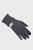 Сірі рукавички Onyx Grid Fleece Glove