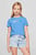 Детская голубая футболка MONOTYPE