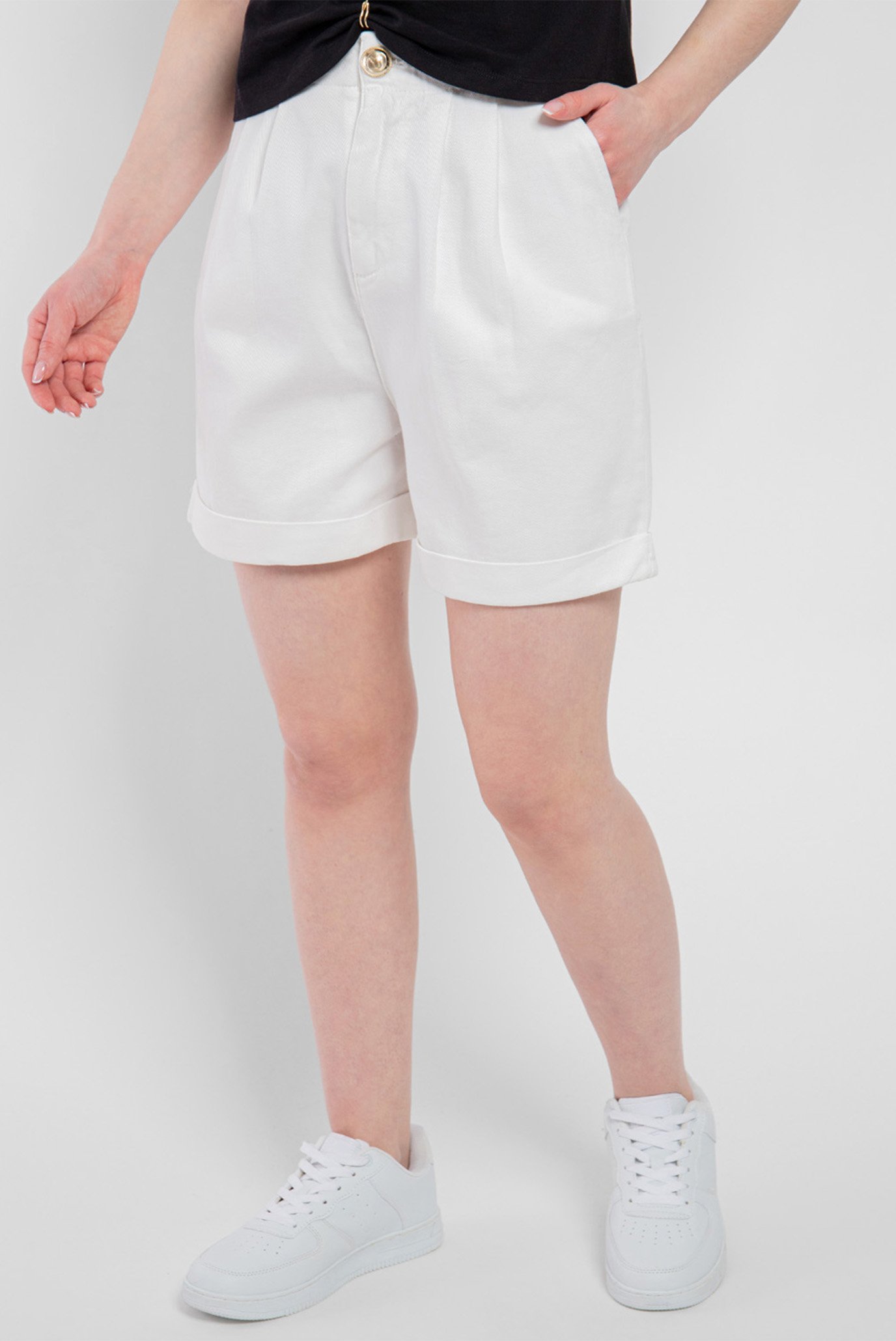 Женские белые шорты 1