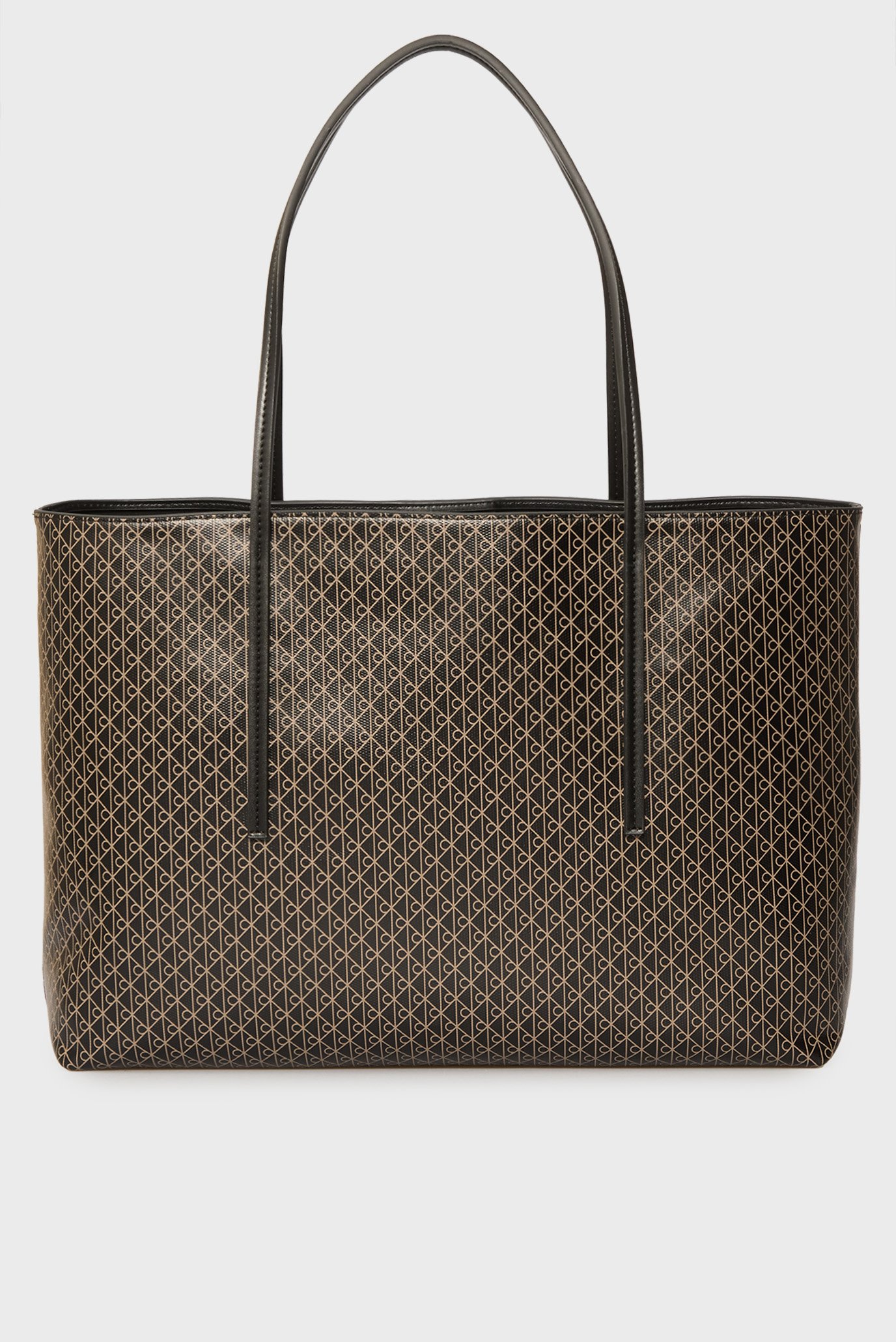 Женская черная сумка с узором EMBLEM AOP TOTE W/ POUCH Черный ONESIZE Calvin Klein LV04F3266G Женская черная сумка с узором EMBLEM AOP TOTE W/ POUCH Черный ONESIZE Calvin Klein LV04F3266G
