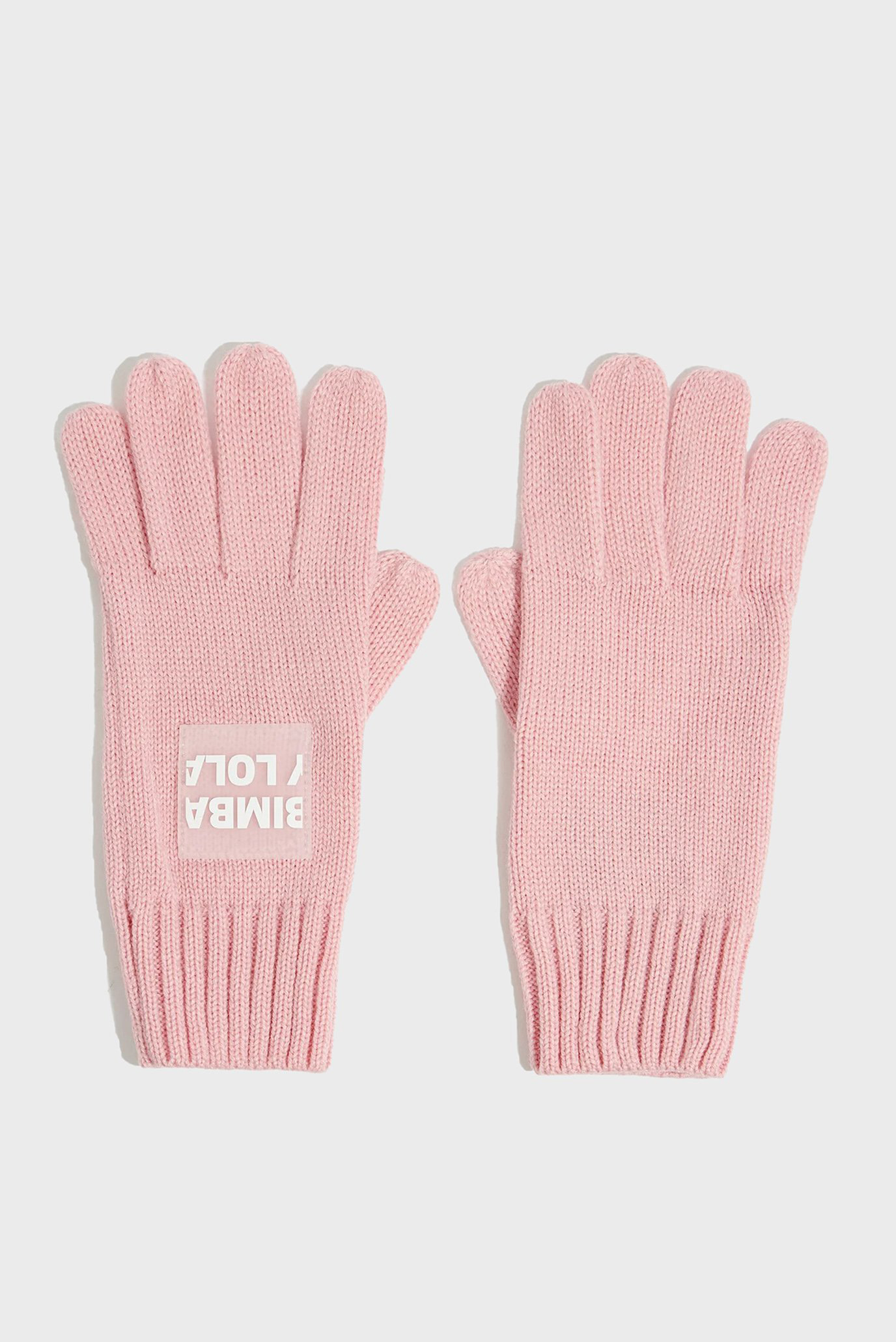 Женские розовые перчатки 1