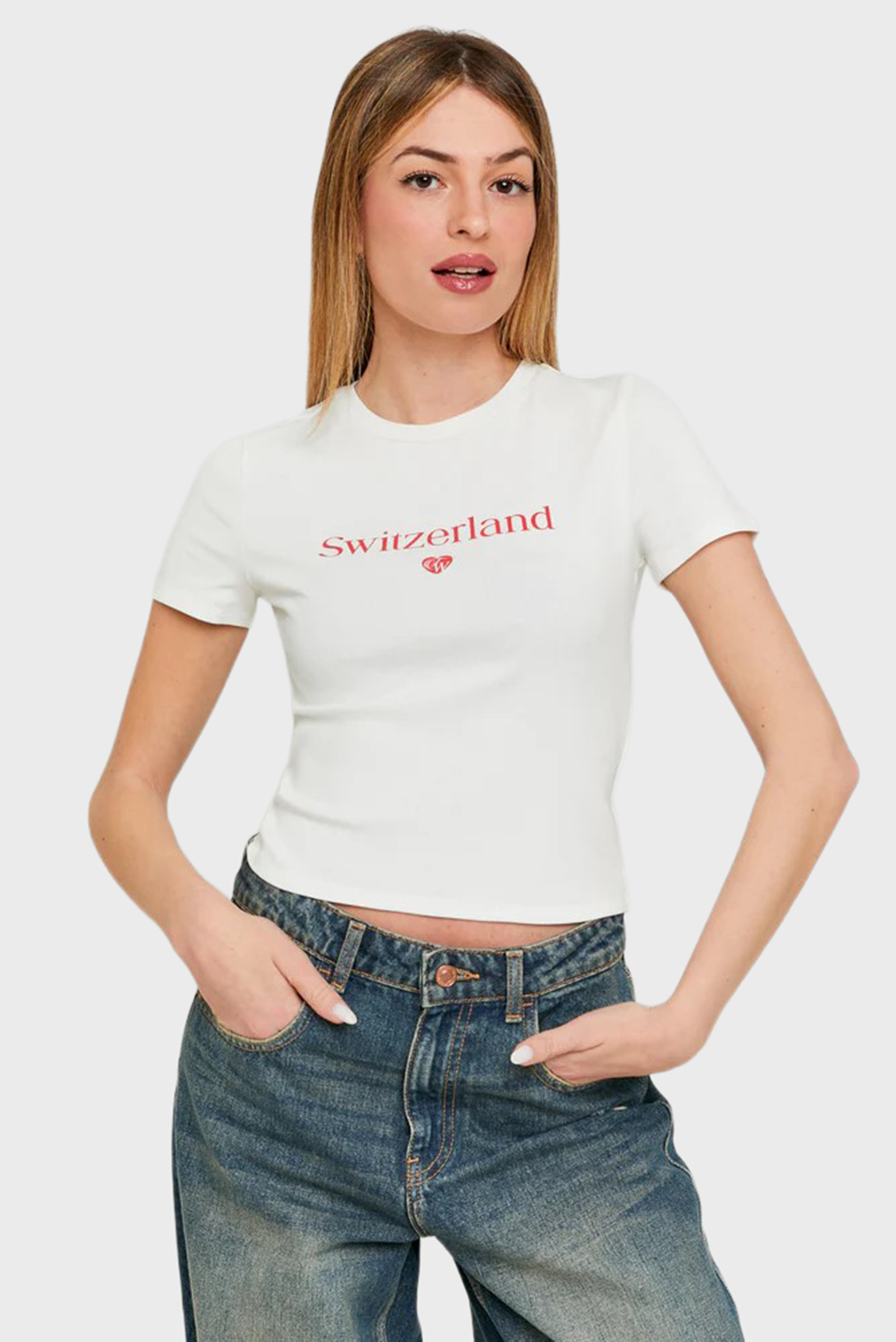 Женская белая футболка Белый XS Tally Weijl STSCOPETRA Женская белая футболка Белый XS Tally Weijl STSCOPETRA