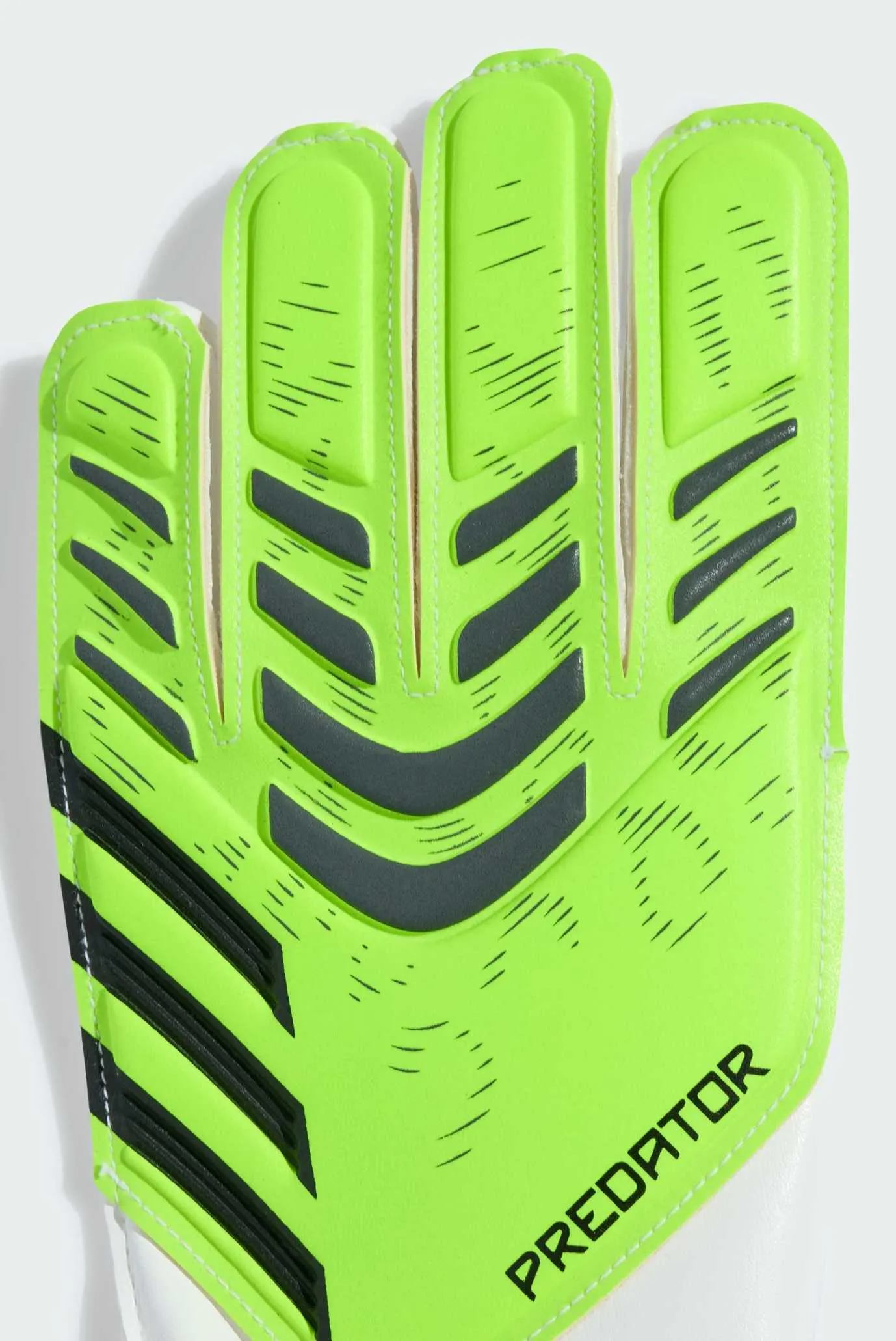 Дитячі салатові воротарські рукавички Predator Training Kids 2