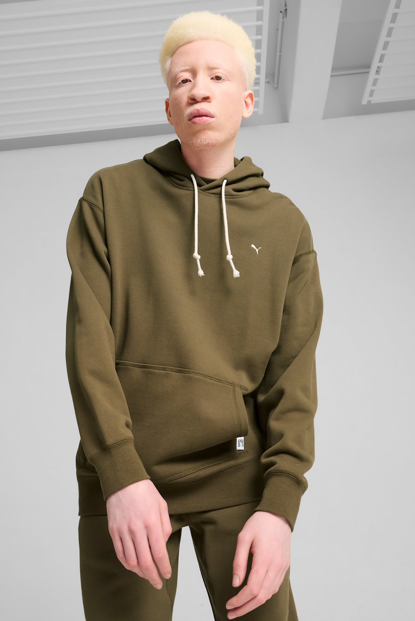 Чоловіче зелене худі MMQ Hoodie 1