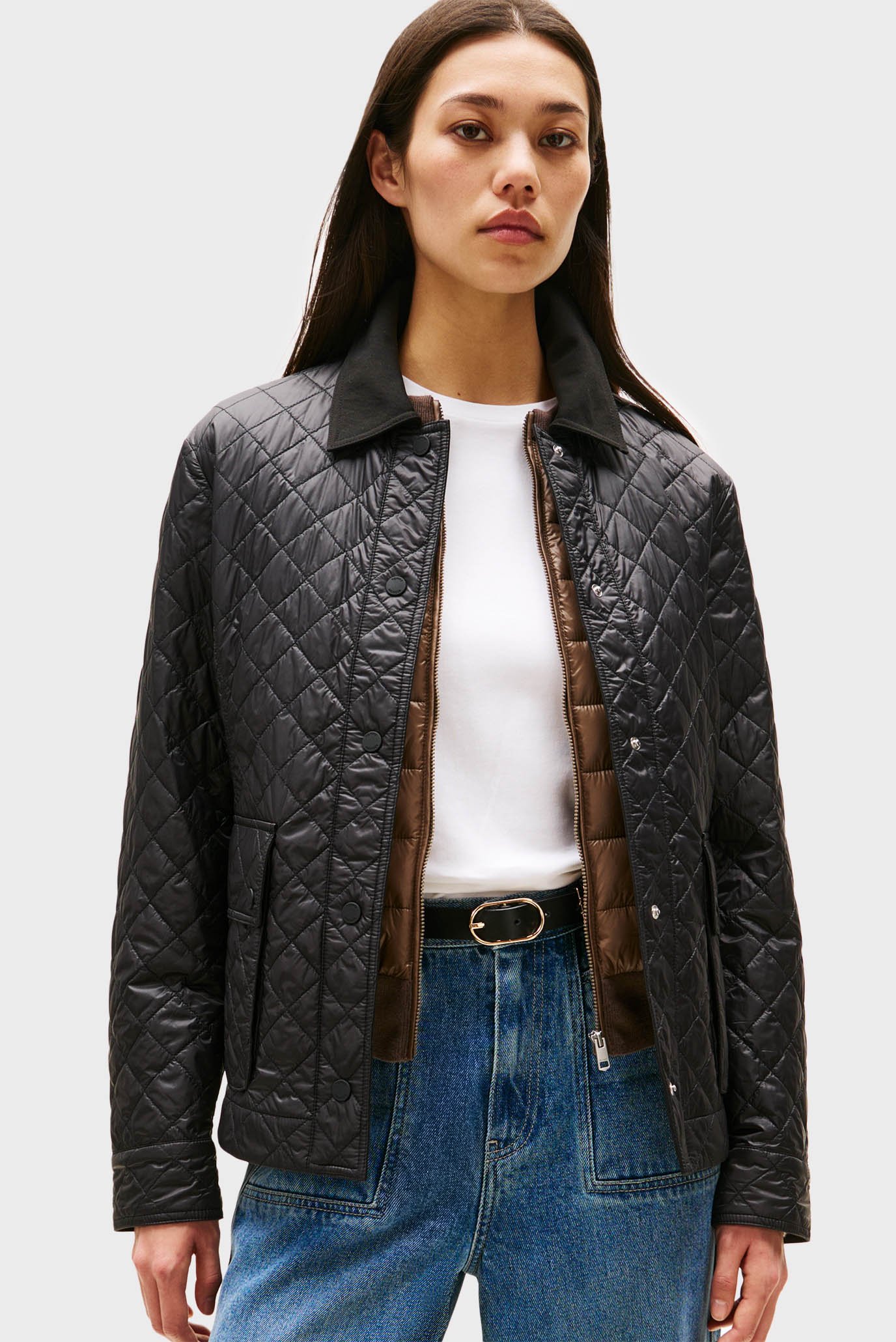 Женская черная куртка PADDED Черный M Tommy Hilfiger WW0WW45641 Женская черная куртка PADDED Черный M Tommy Hilfiger WW0WW45641
