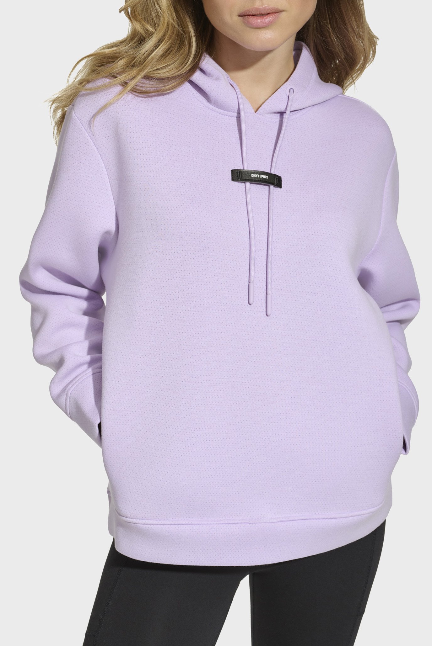 Женское сиреневое худи Сиреневый M DKNY DP3T9590 Женское сиреневое худи Сиреневый M DKNY DP3T9590