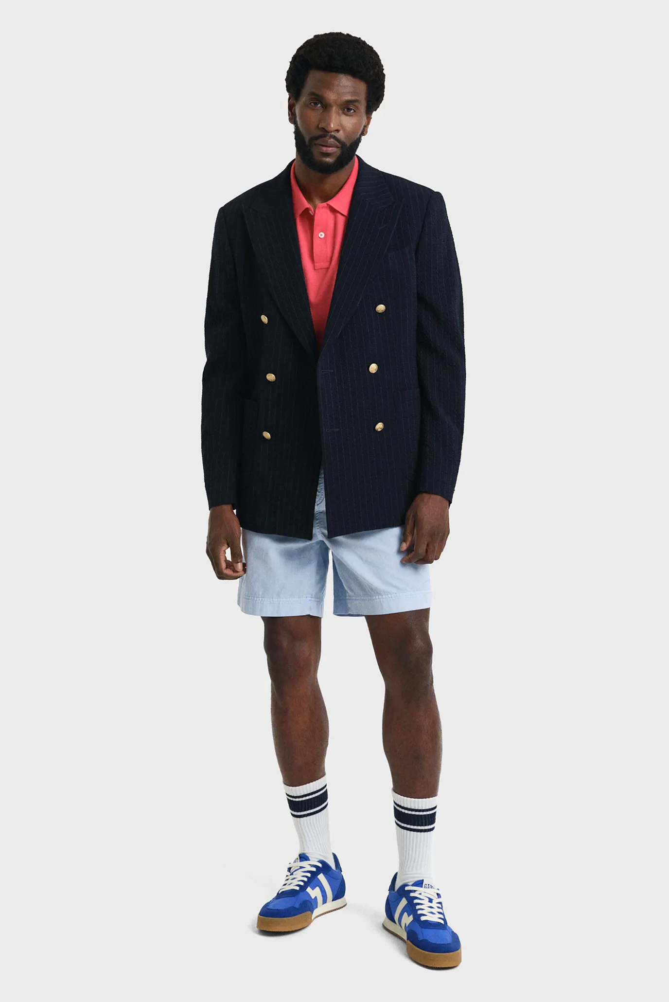 Чоловіче червоне поло REG SHIELD SS PIQUE 5