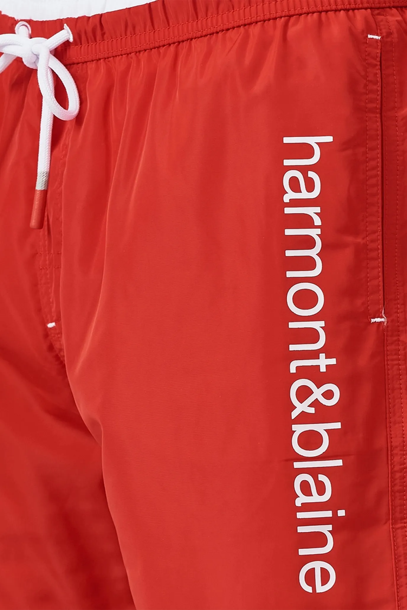 Мужские красные плавательные шорты 5