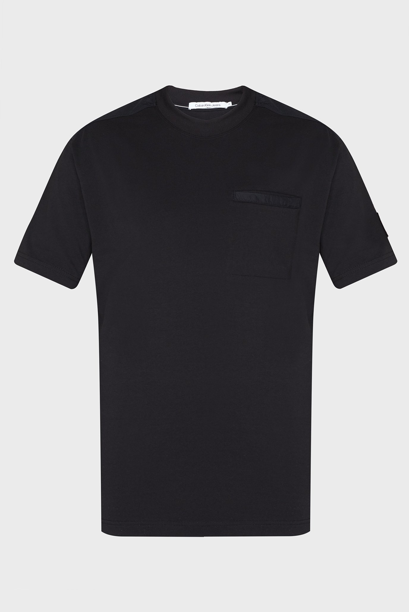 Мужcкая черная футболка MIX MEDIA 1