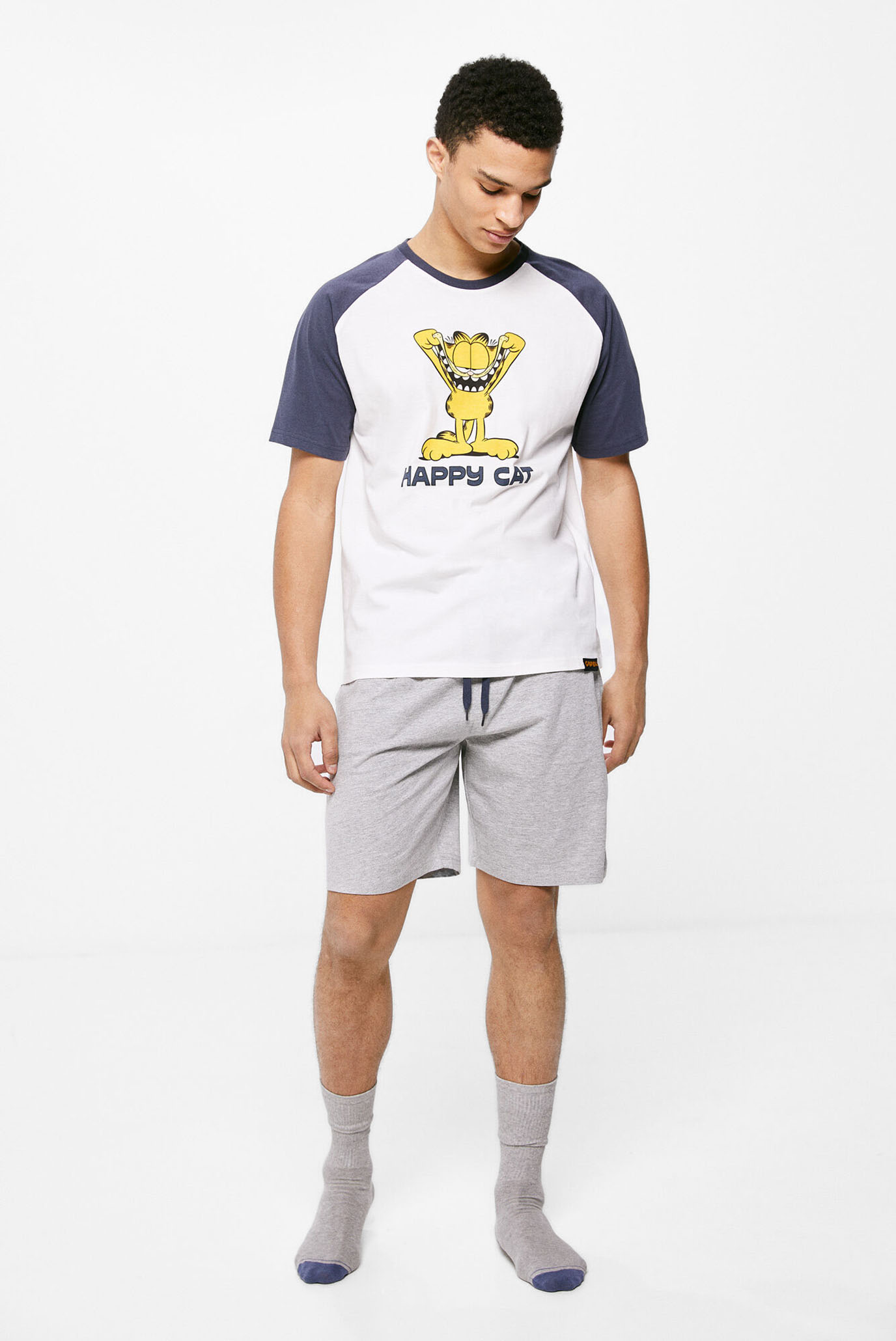 Мужская пижама (футболка, шорты) Garfield™ 1