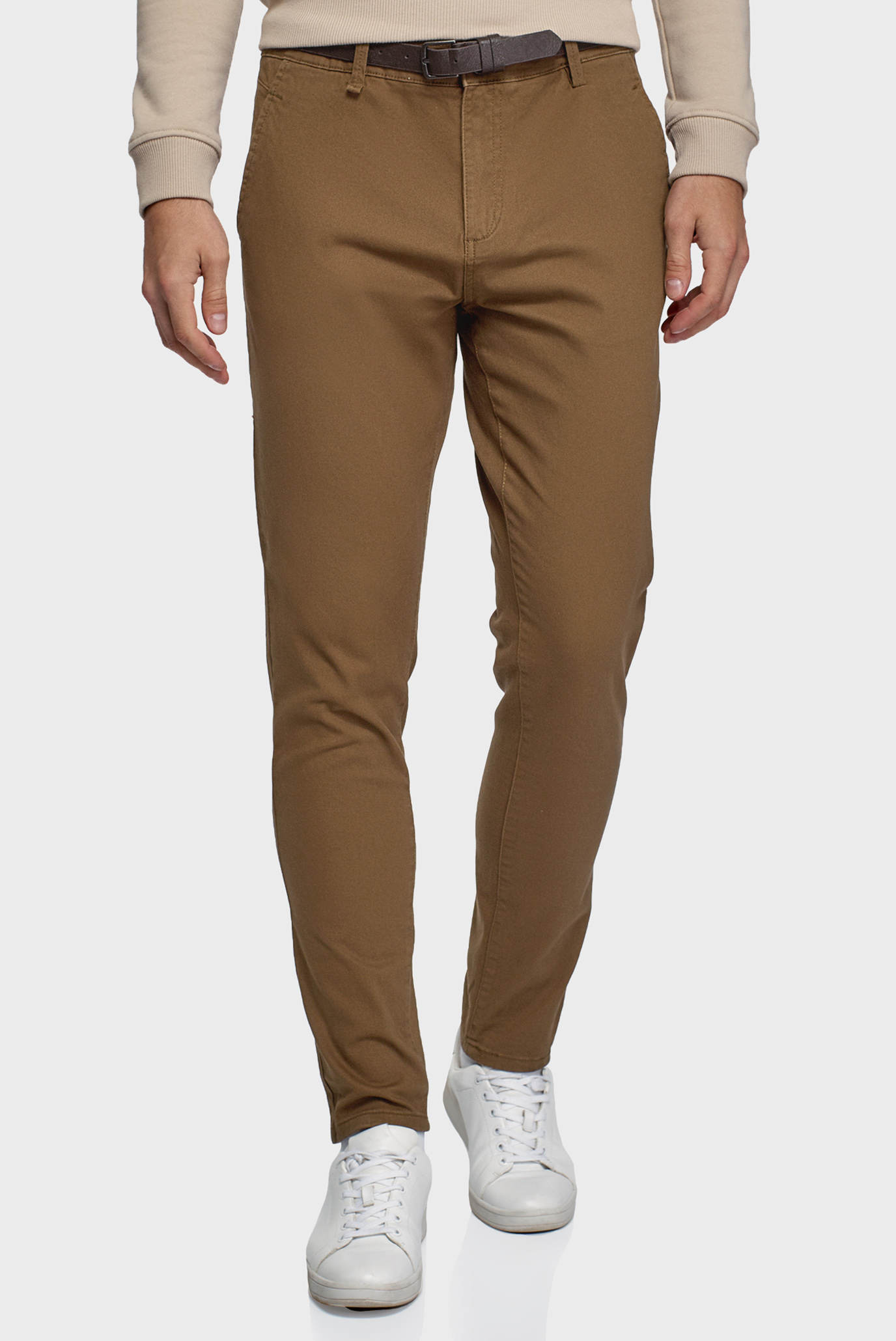 Мужские коричневые брюки 1
