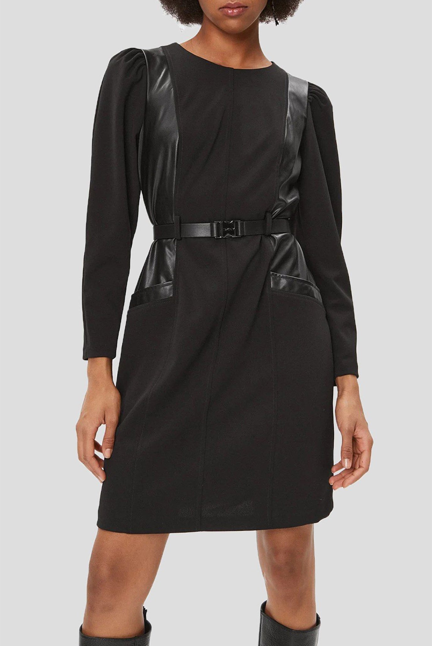 Женское черное платье Черный 4 DKNY DD3G1608