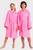 Дитячий рожевий халат ZEAL JR ROBE