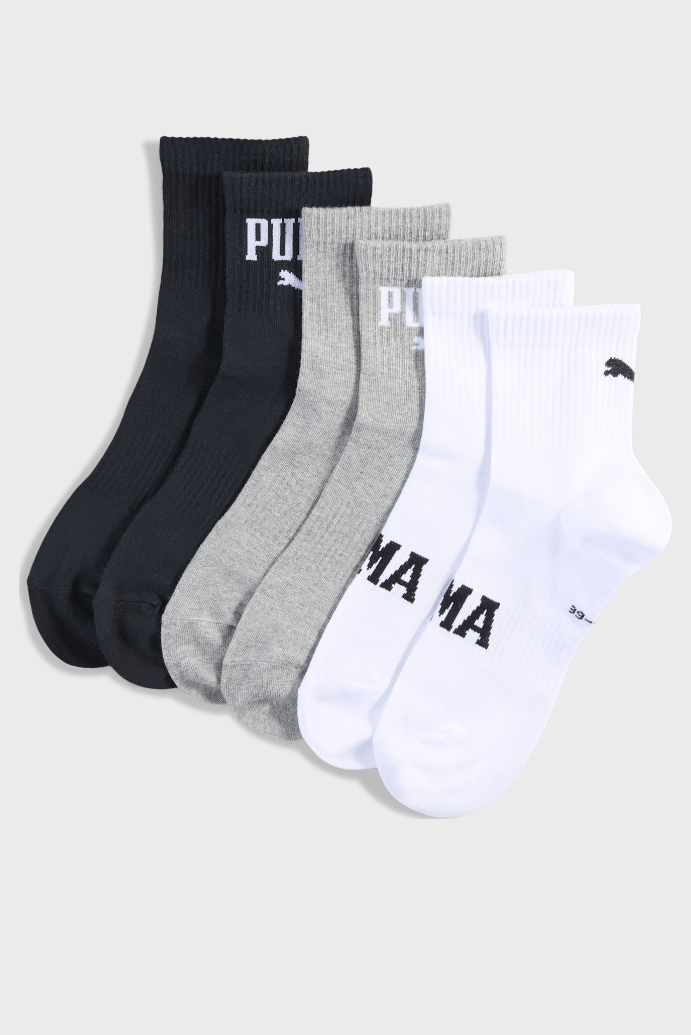 Носки (3 пары) Logo Short Crew Socks Unisex (3-pack) 1