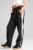 Женские черные спортивные брюки T7 ALWAYS ON Straight Track Pants Women