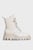 Женские белые кожаные ботинки Vriesea