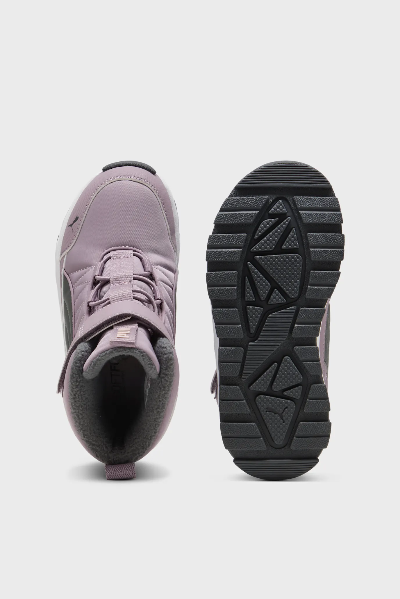 Детские сиреневые хайтопы PUMA Evolve Kids’ Boots 5