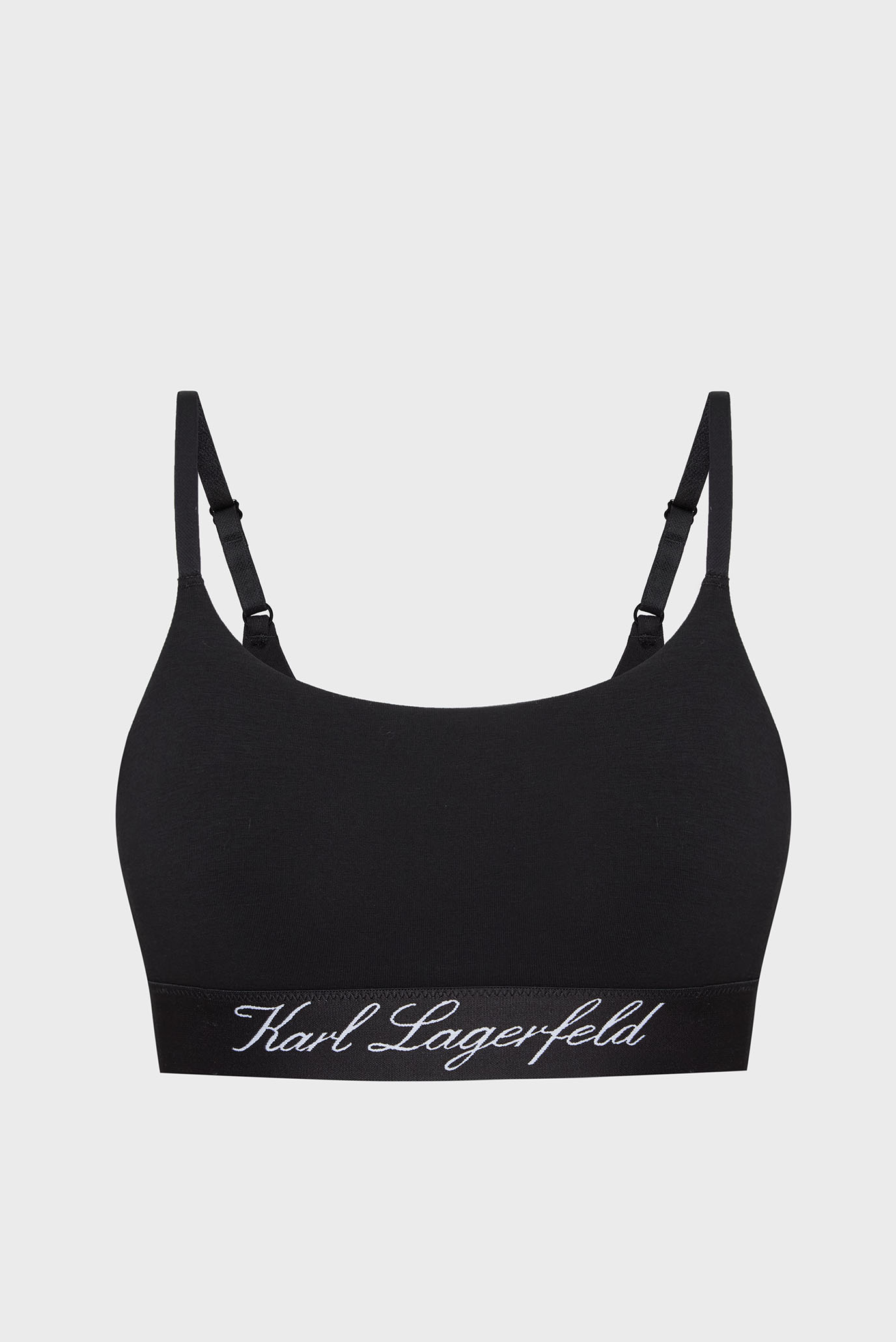 Женский черный бюстгальтер HOTEL KARL SCOOP BACK BRALETTE 1