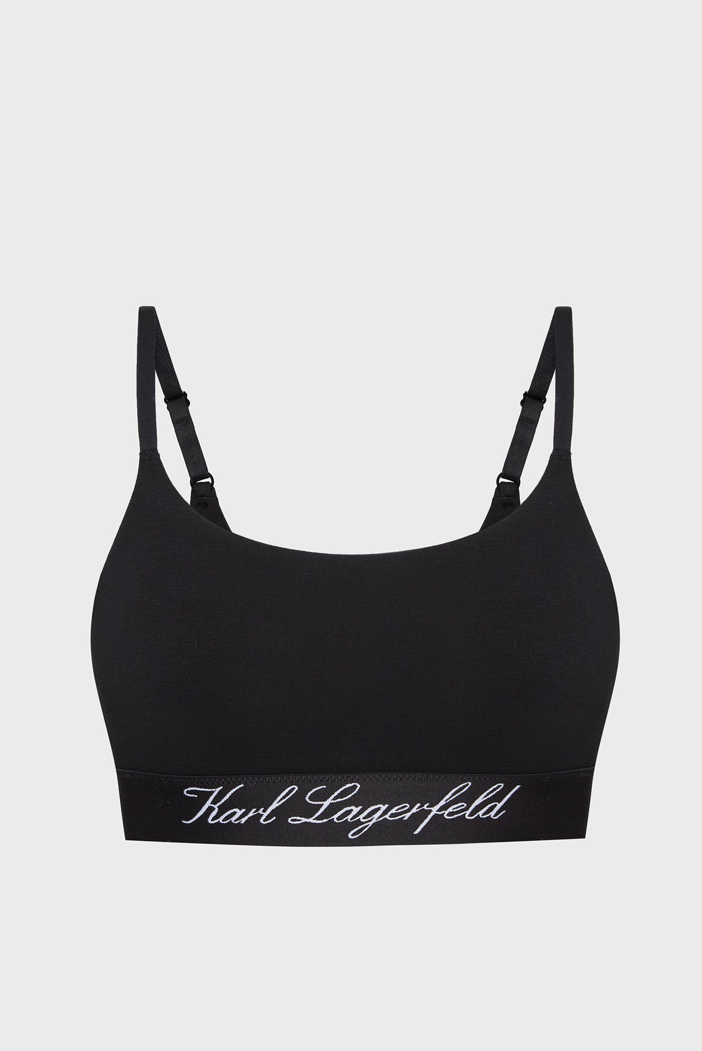 Жіночий чорний бюстгальтер HOTEL KARL SCOOP BACK BRALETTE 1