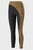 Женские черные тайтсы Safari Glam High Waisted Full Length Training Leggings Women