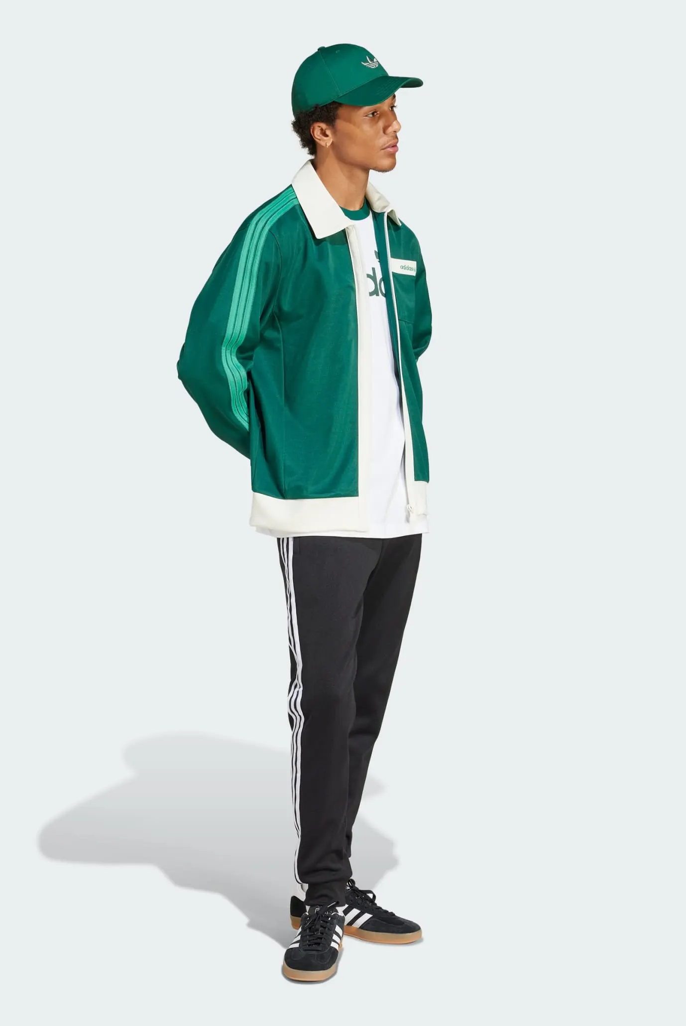 Чоловіча зелена спортивна кофта adidas JC8362 — MD-Fashion