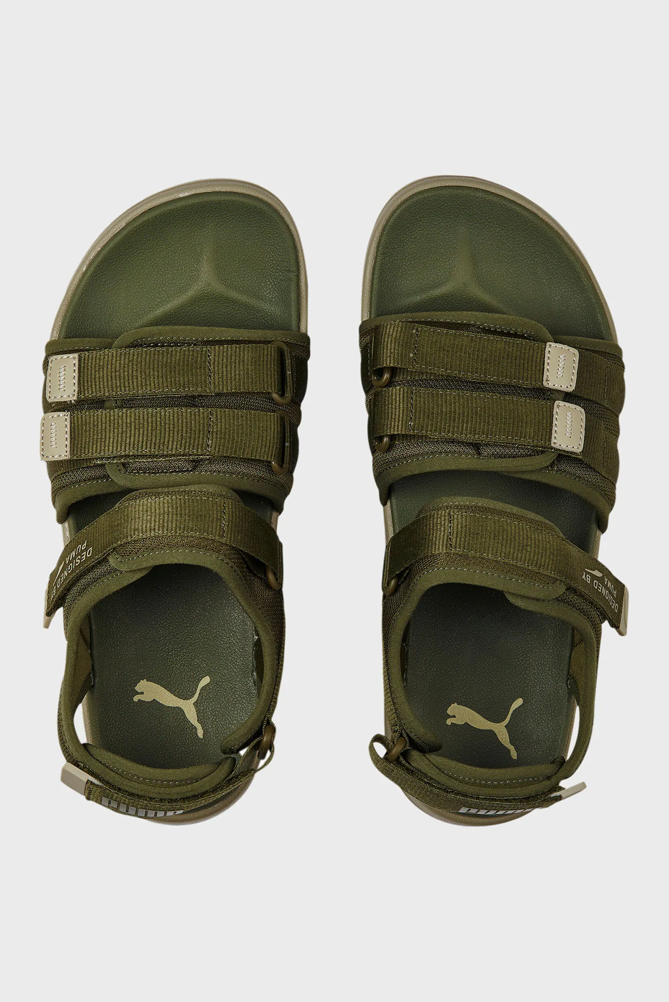 PUMA プーマ サンダル LEADCAT CITY SANDAL GREEN MOSS BIRCH TREE シューズ メンズ レディース 389079-03 Сандалии Leadcat City Sandals PUMA 389079 — MD-Fashion