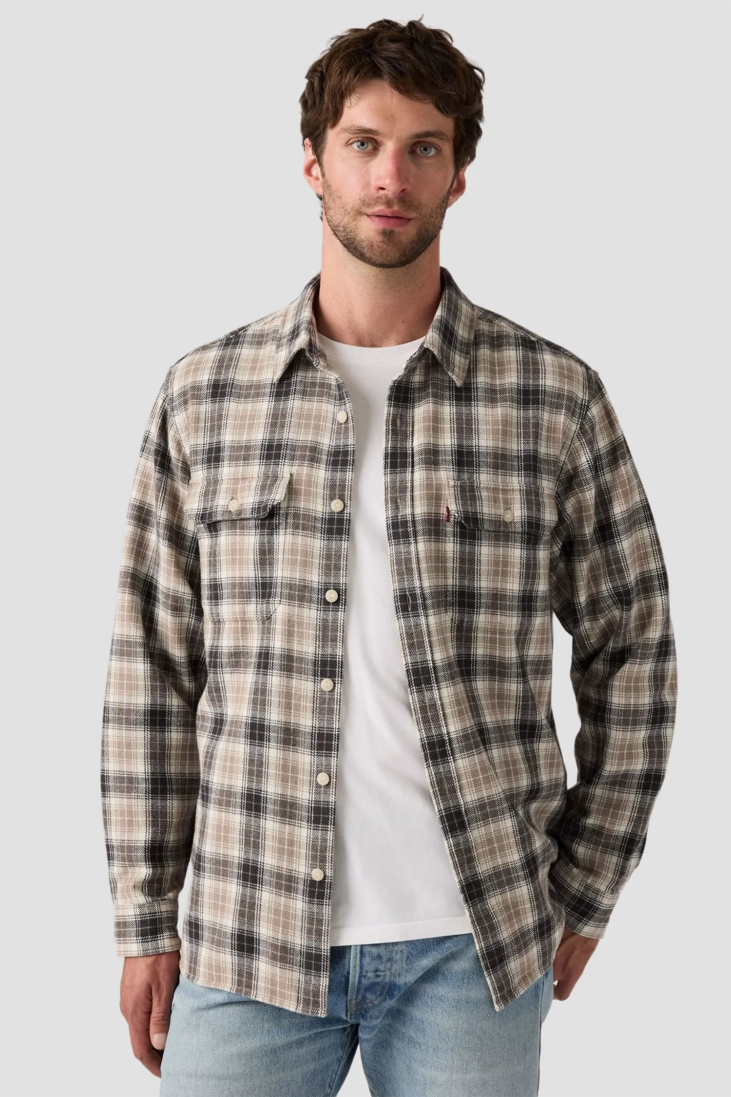 Мужская рубашка в клетку 6