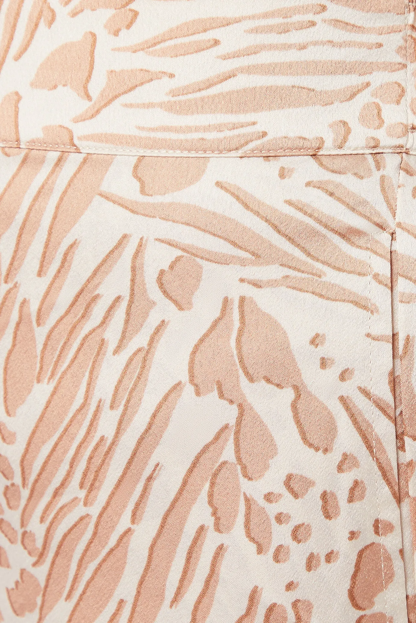 Жіночі бежеві брюки з візерунком MENNY 5