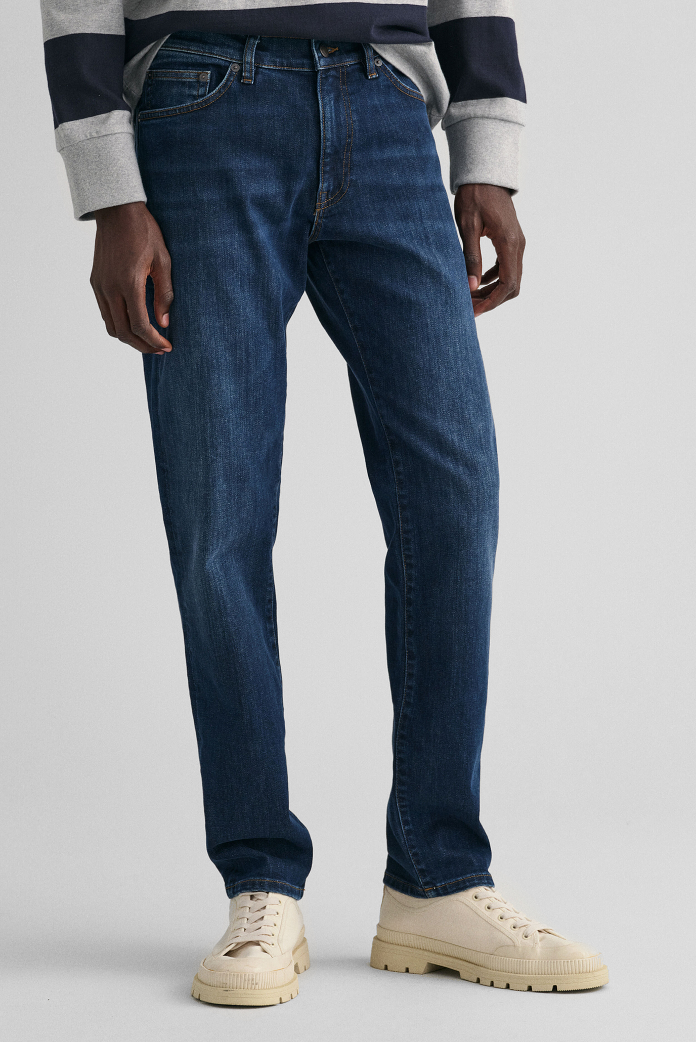 Мужские темно-синие джинсы SLIM GANT JEANS 1