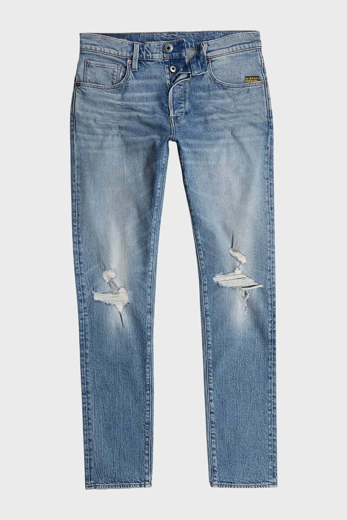 Мужские голубые джинсы 3301 Slim 6