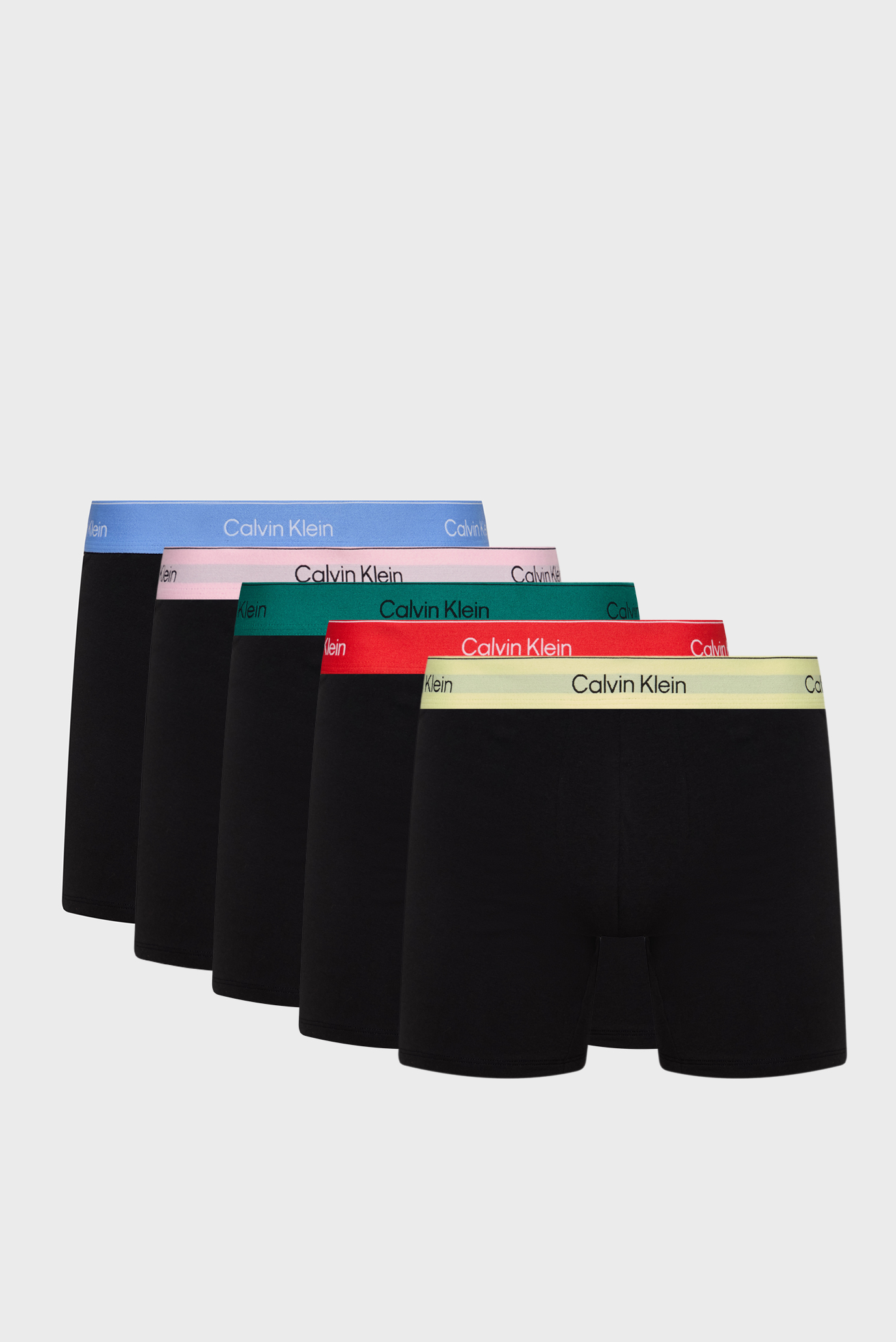 Мужские черные боксеры (5 шт) BOXER BRIEF 5PK Черный S Calvin Klein LV00NB4231 Мужские черные боксеры (5 шт) BOXER BRIEF 5PK Черный S Calvin Klein LV00NB4231