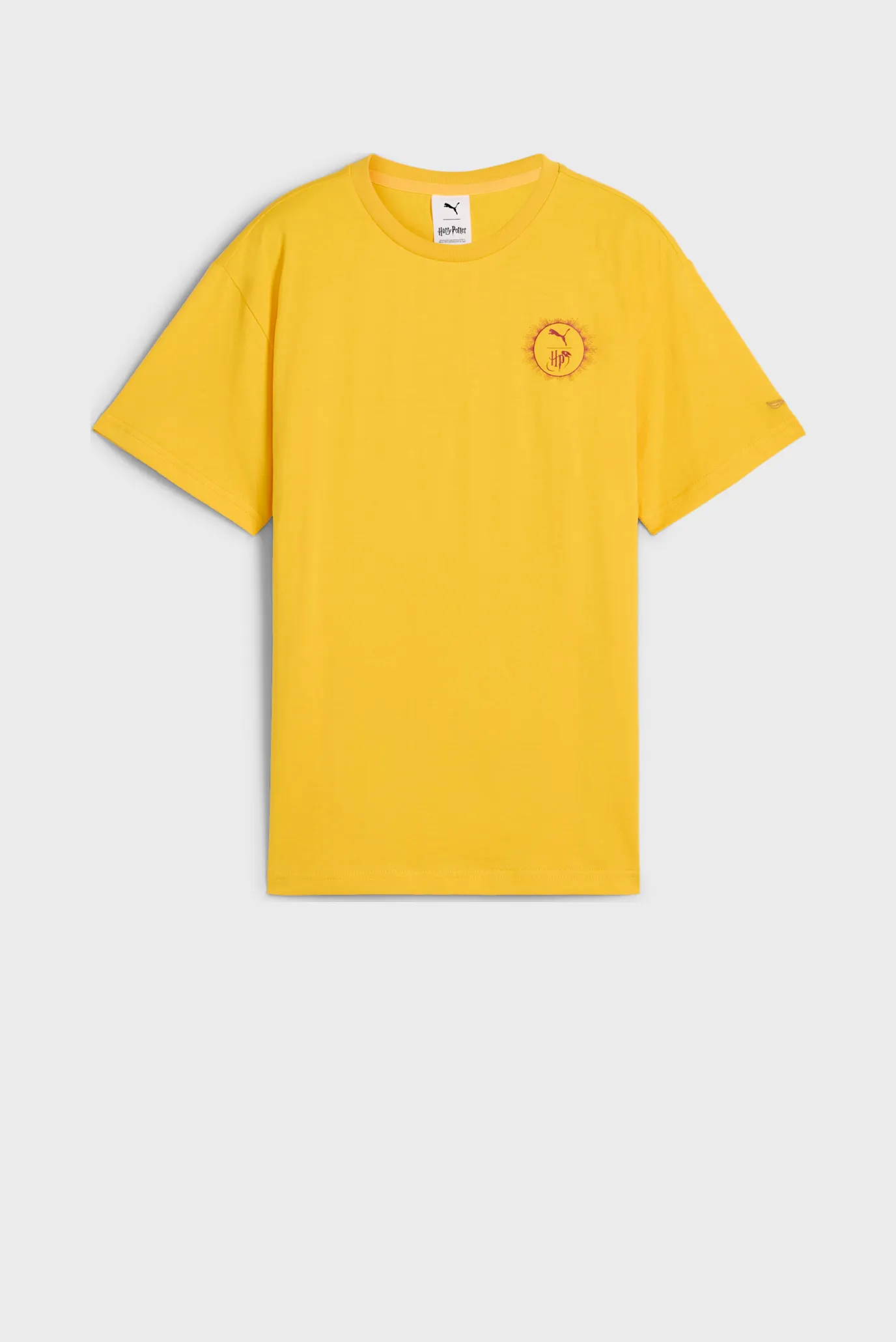 Дитяча жовта футболка PUMA x HARRY POTTER Relaxed Graphic Tee Men 4