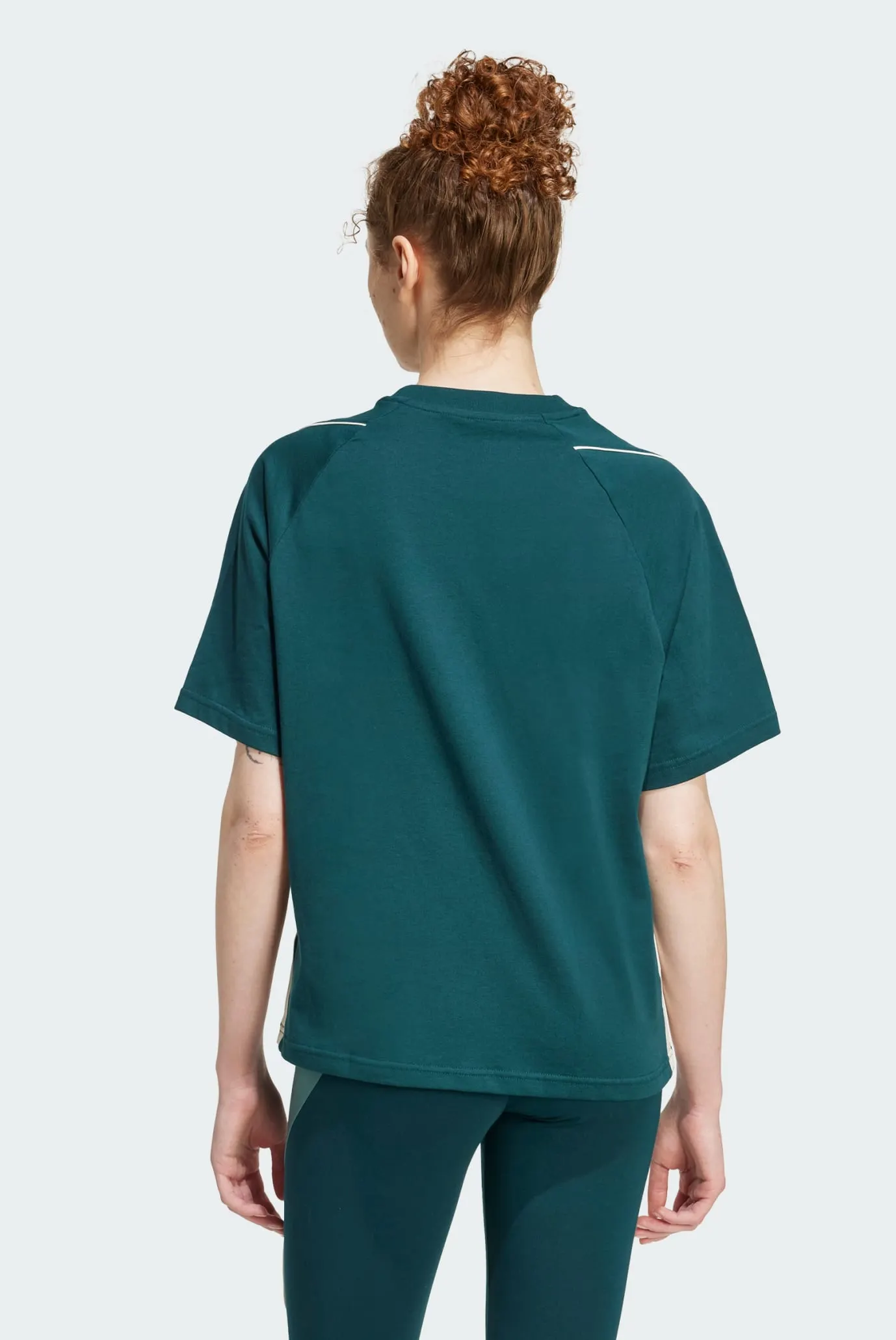 Жіноча зелена футболка Stadium 3-Stripes 3