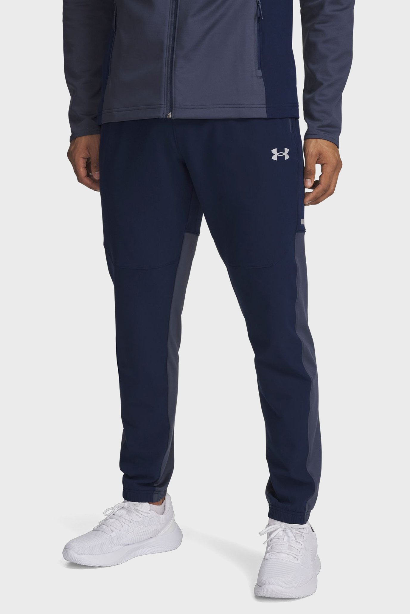 Мужские темно-синие спортивные брюки Utility Woven Winterized Pnt Синий XXL Under Armour 6006113-408 Мужские темно-синие спортивные брюки Utility Woven Winterized Pnt Синий XXL Under Armour 6006113-408