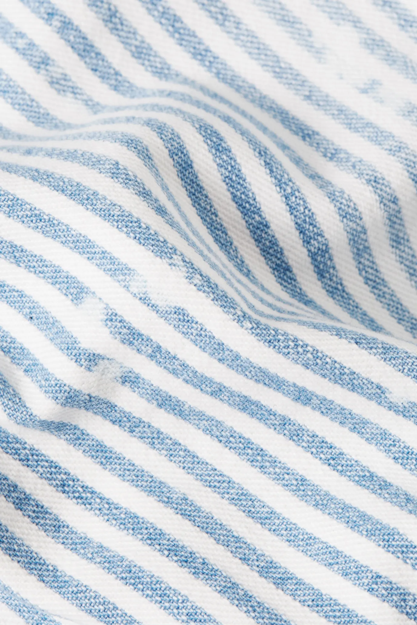 Женская джинсовая рубашка в полоску Maxi overshirt 7