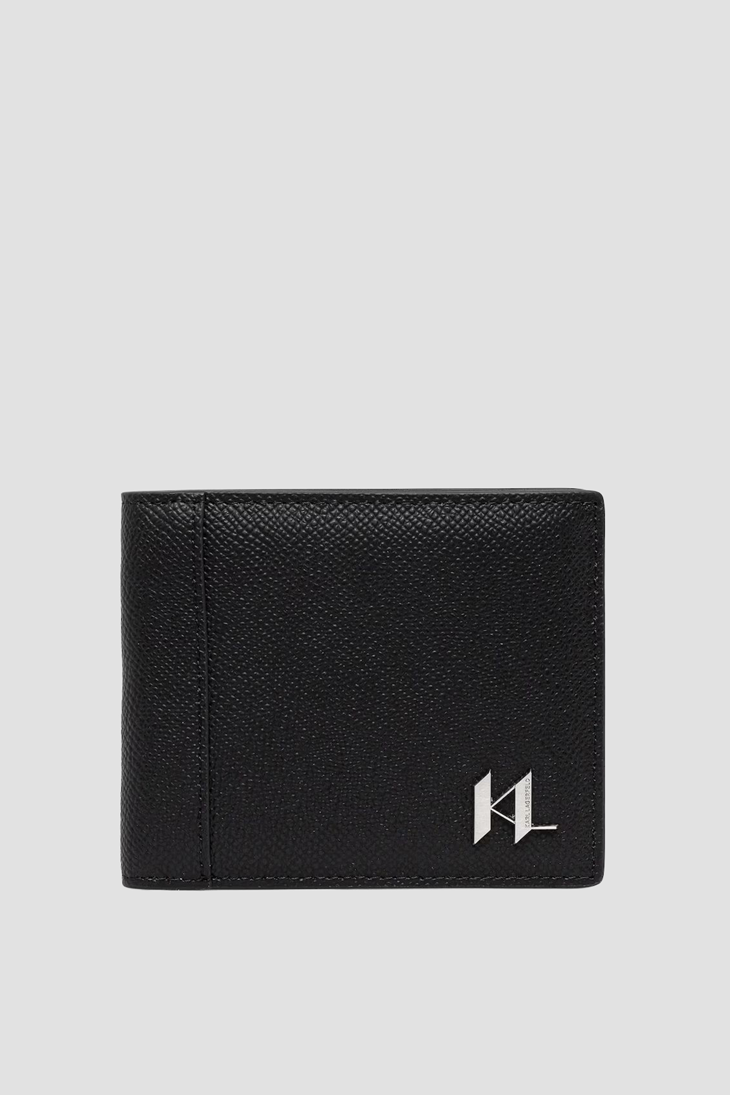 Мужской черный кожаный кошелек Черный ONESIZE Karl Lagerfeld A3M30182;999 Мужской черный кожаный кошелек Черный ONESIZE Karl Lagerfeld A3M30182;999