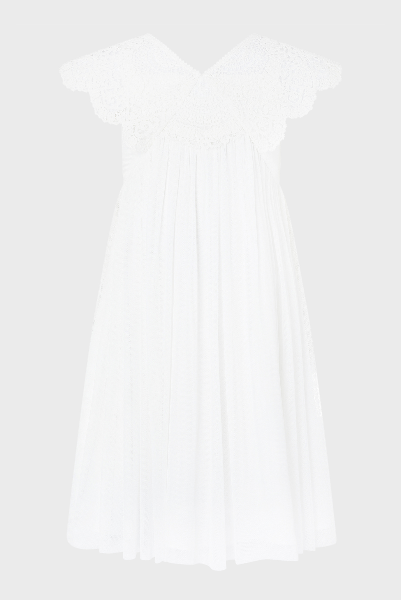 Детское белое платье 1