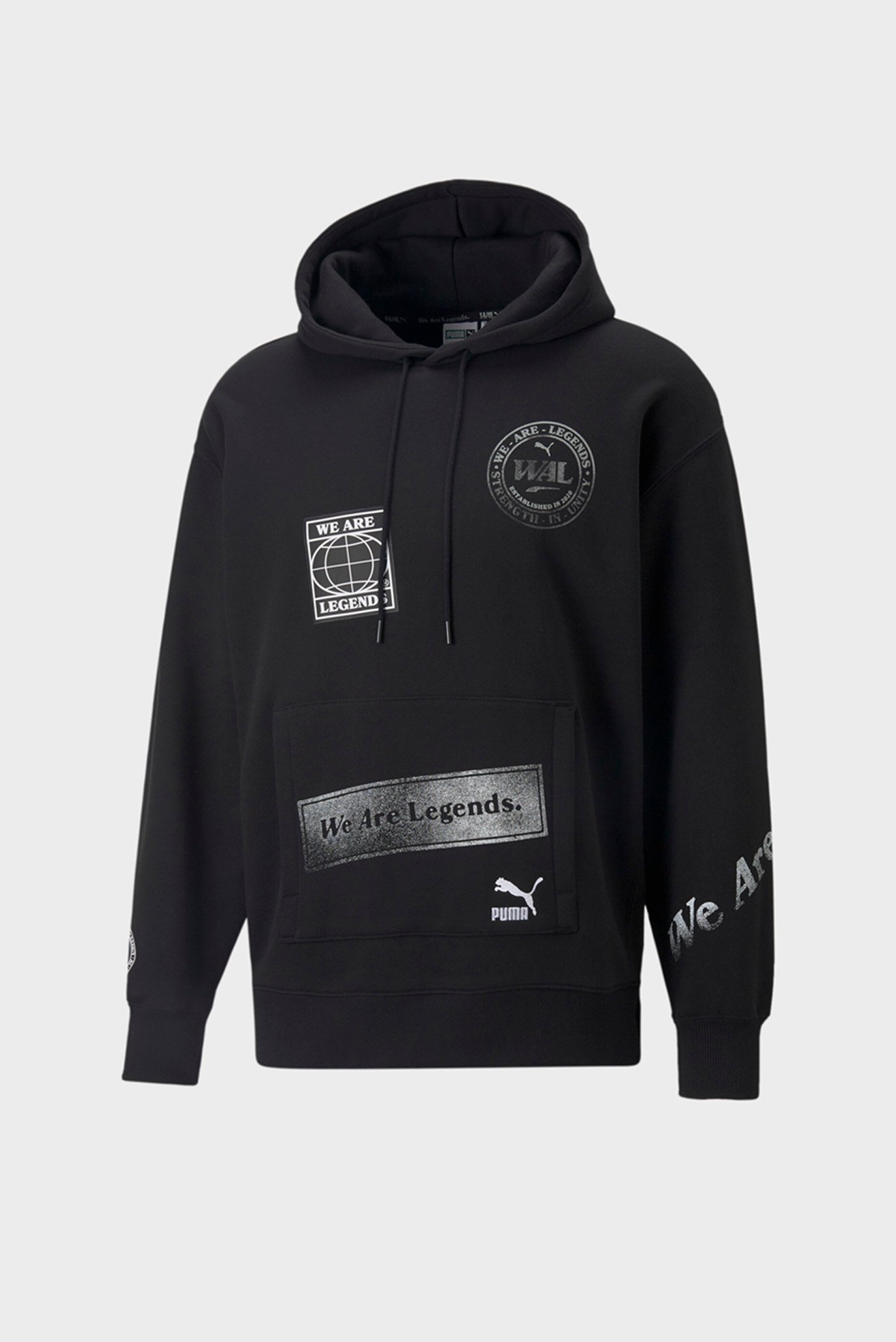 Черное худи We Are Legends Hoodie (унисекс) 1